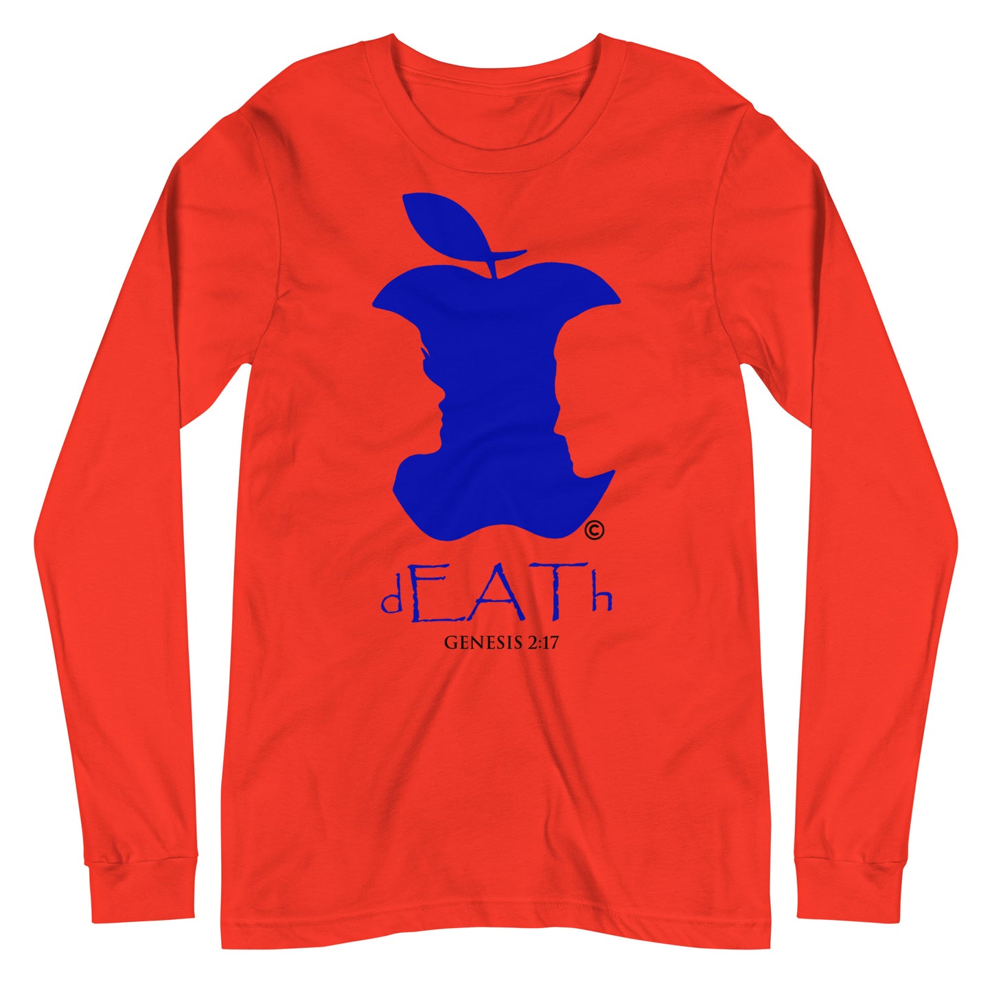 Genesis 2:17 Women's Long Sleeve Tee