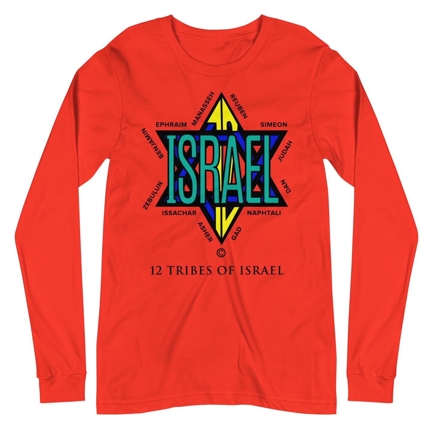 12 Tribes of Israel Women's Long Sleeve Tee