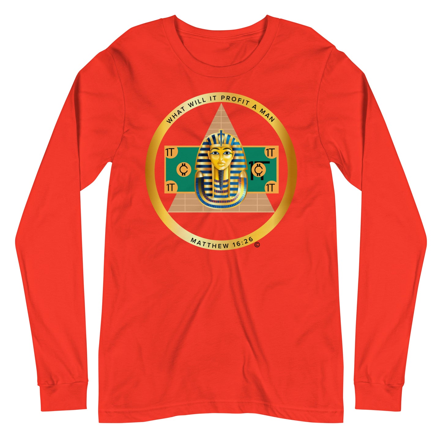 Matthew 16:26 Women's Long Sleeve Tee