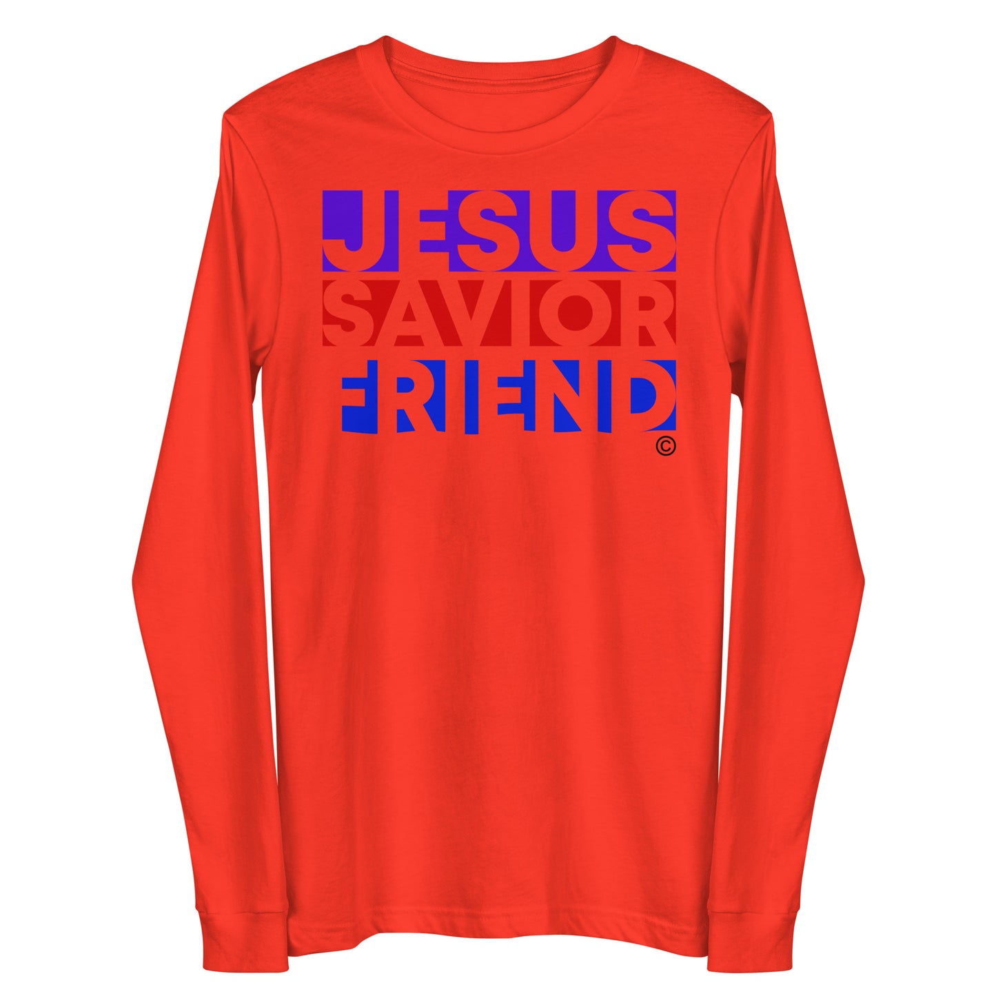 Jesus Savior Friend Women's Long Sleeve Tee