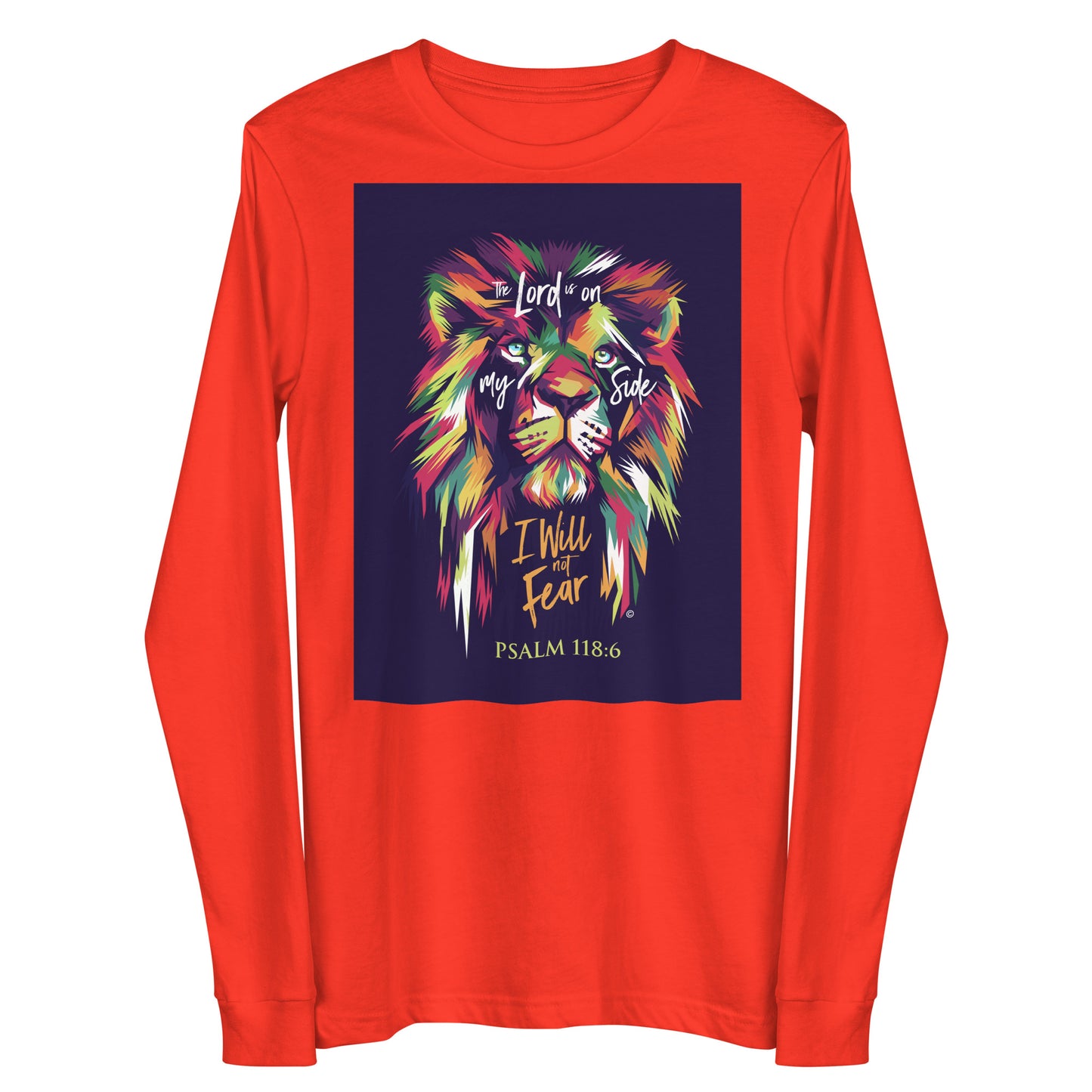 I Will Not Fear Women's Long Sleeve Tee