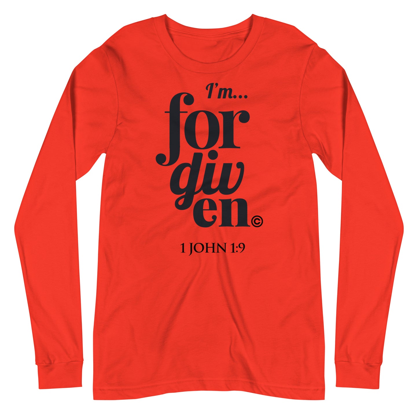 I'm Forgiven Women's Long Sleeve Tee