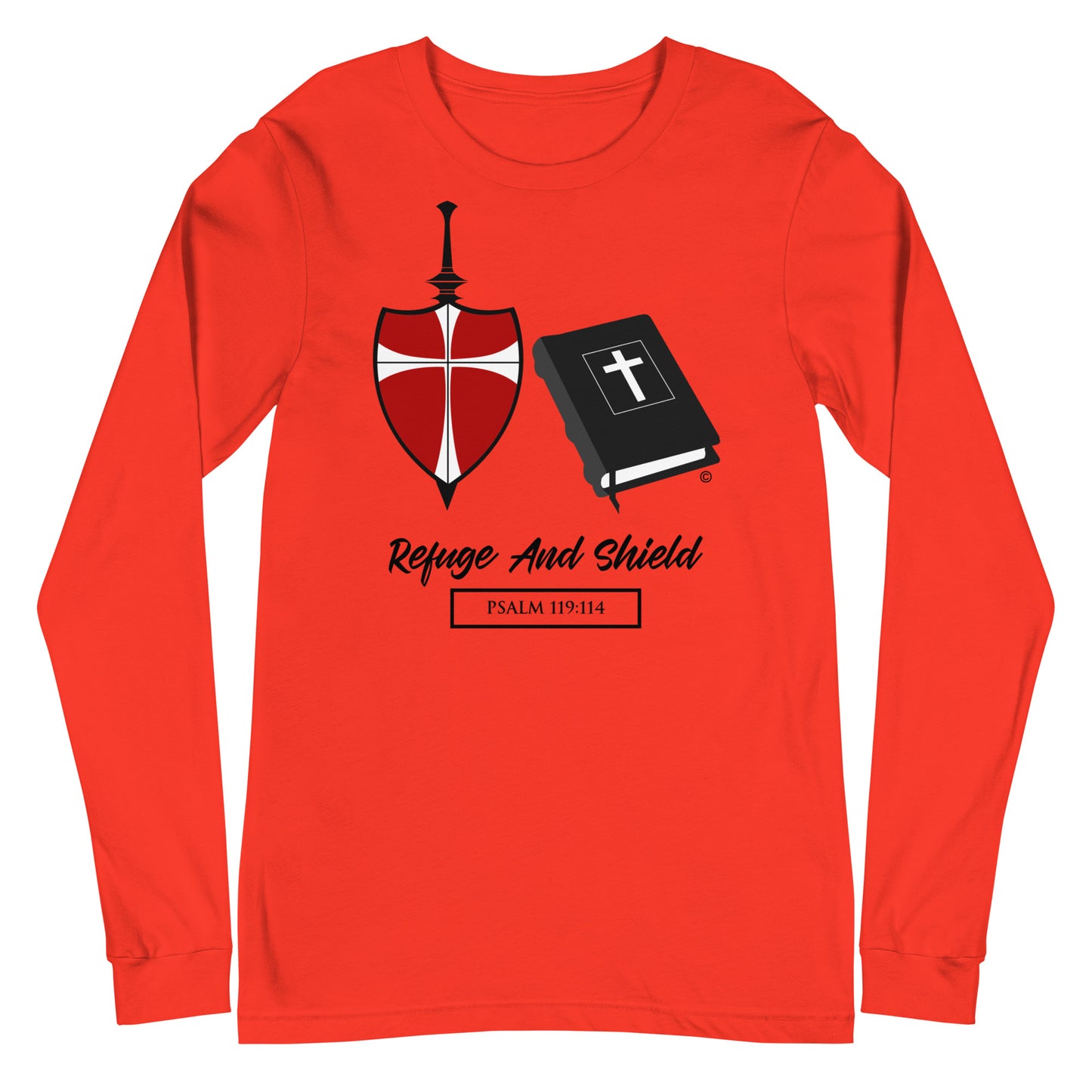Refuge and Shield Women's Long Sleeve Tee
