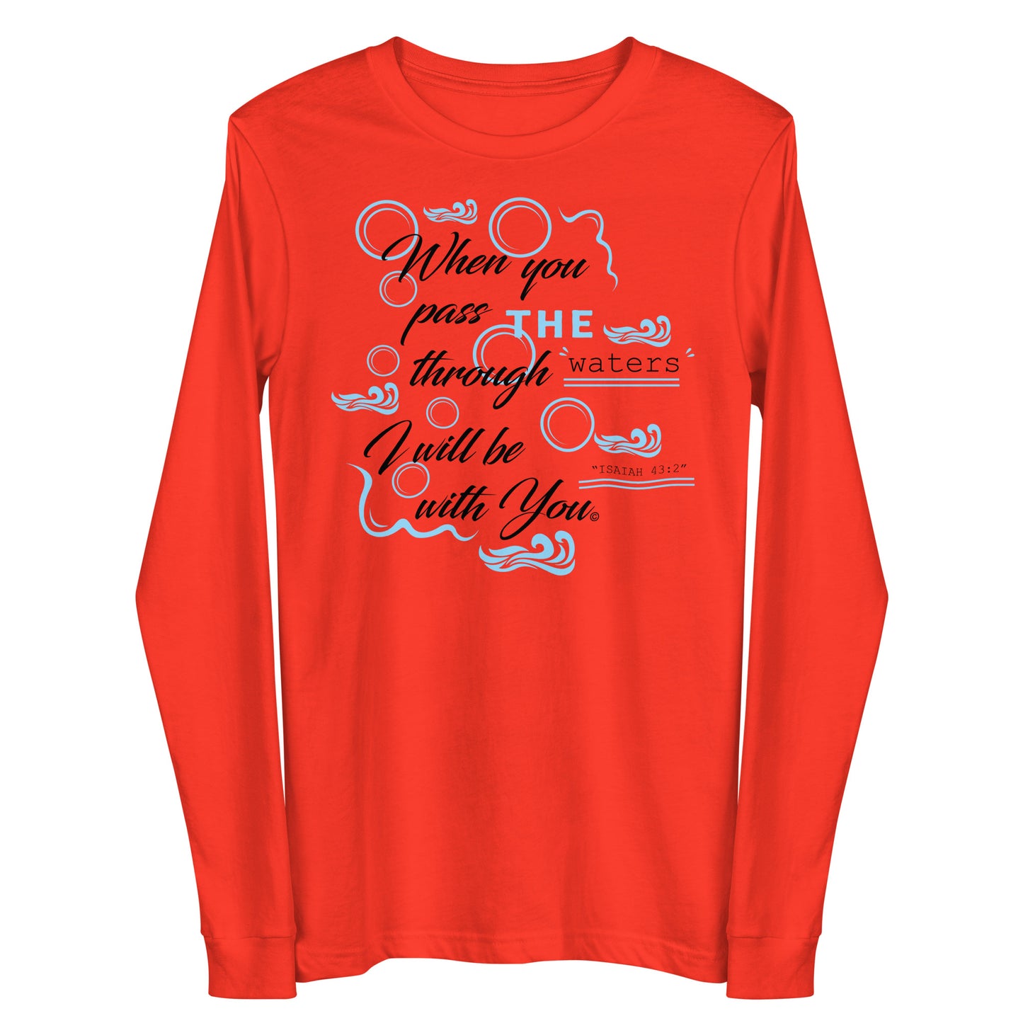 I Will Be With You Women's Long Sleeve Tee