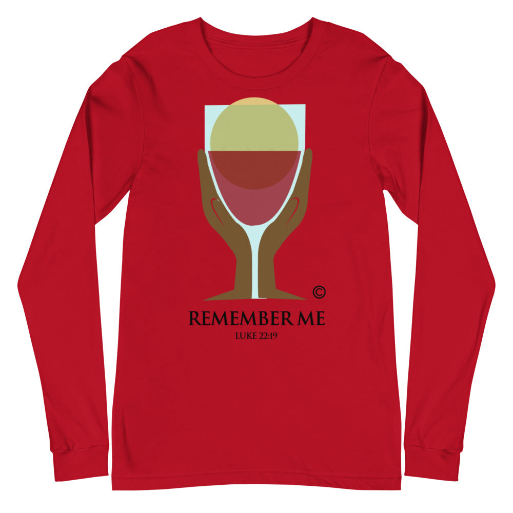 Remember Me Dark-Colored Women Long Sleeve Tee