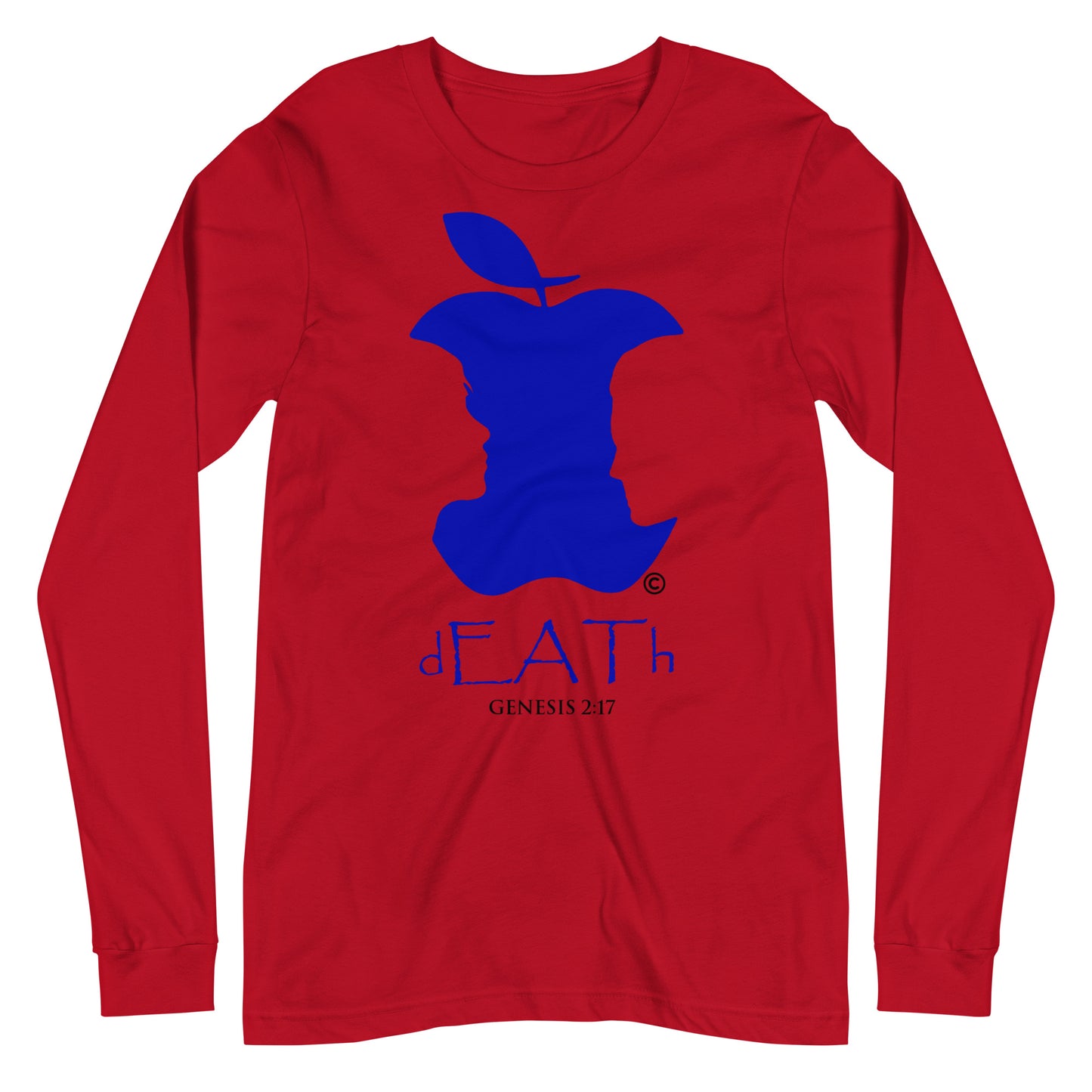 Genesis 2:17 Women's Long Sleeve Tee