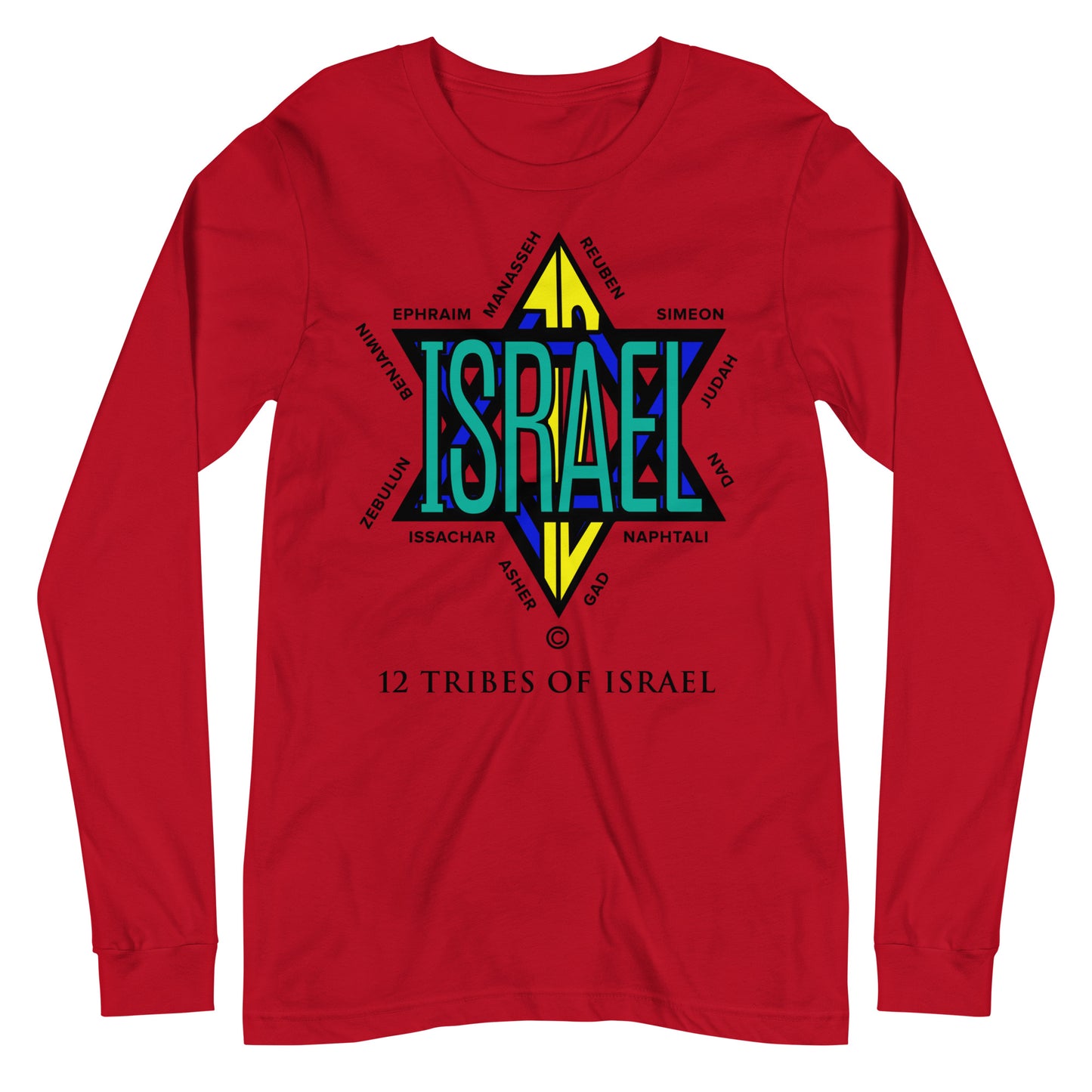 12 Tribes of Israel Women's Long Sleeve Tee