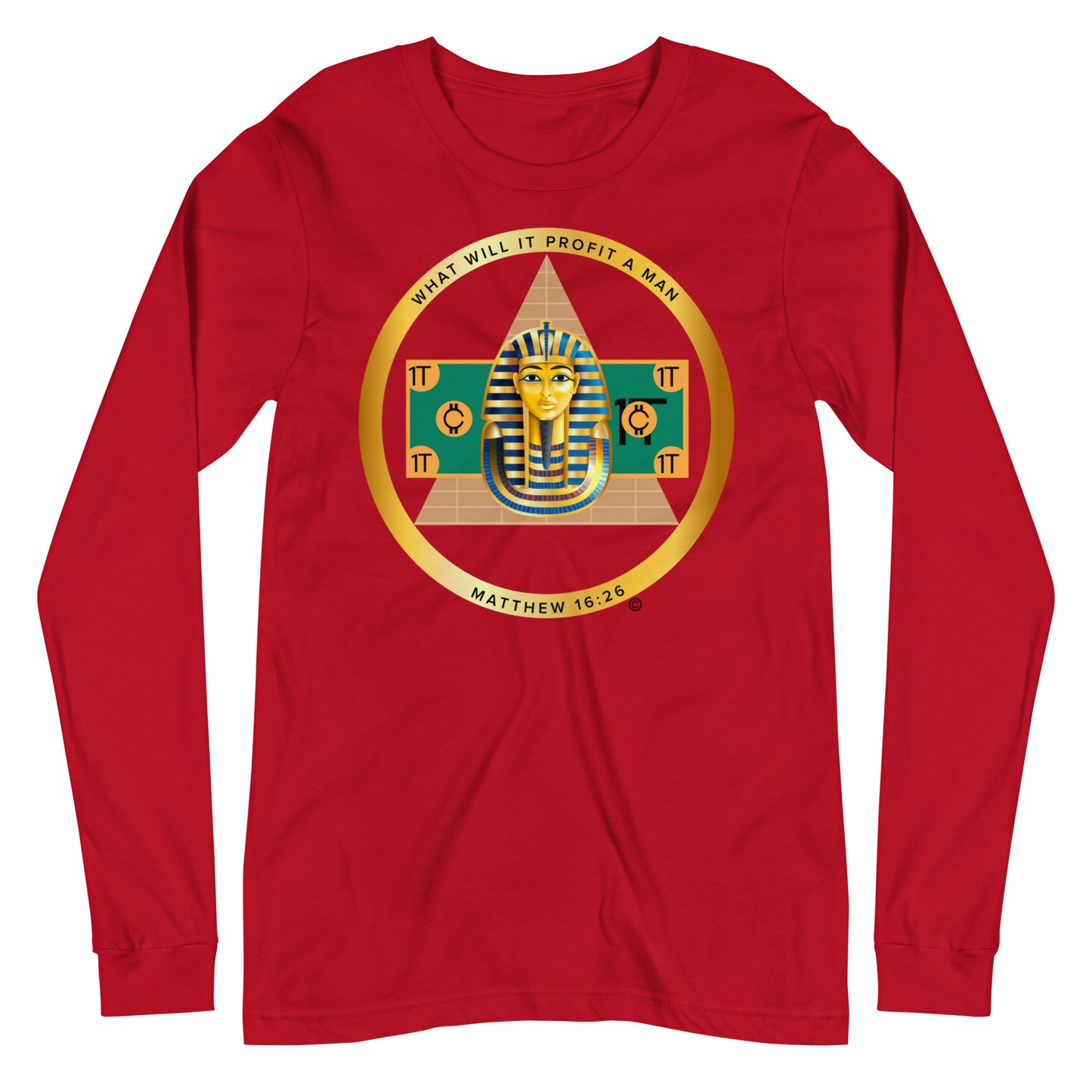 Matthew 16:26 Women's Long Sleeve Tee