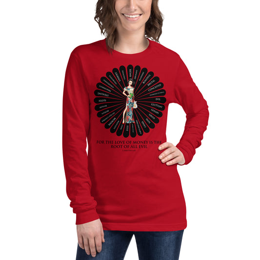 For the Love of Money Women's Long Sleeve Tee