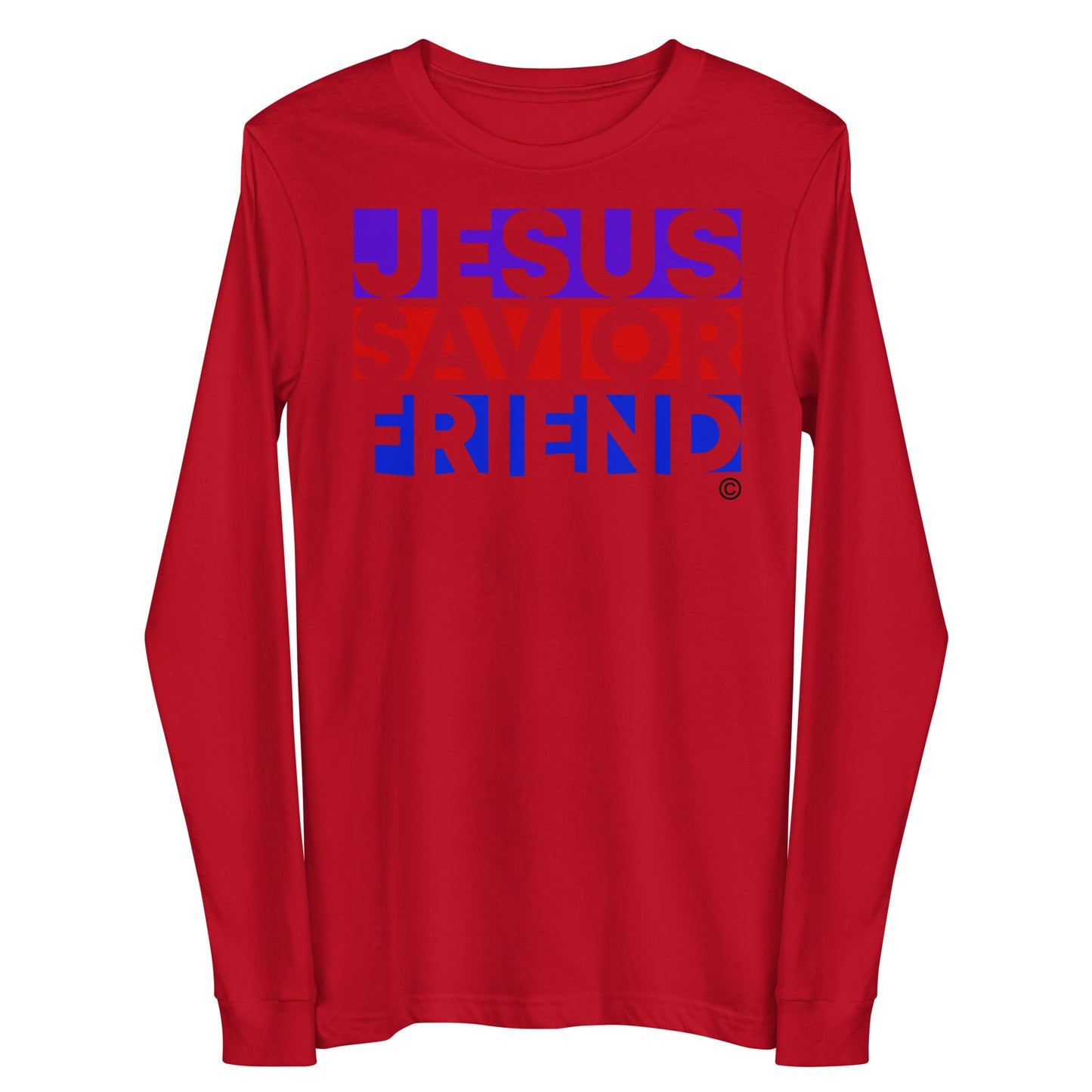 Jesus Savior Friend Women's Long Sleeve Tee
