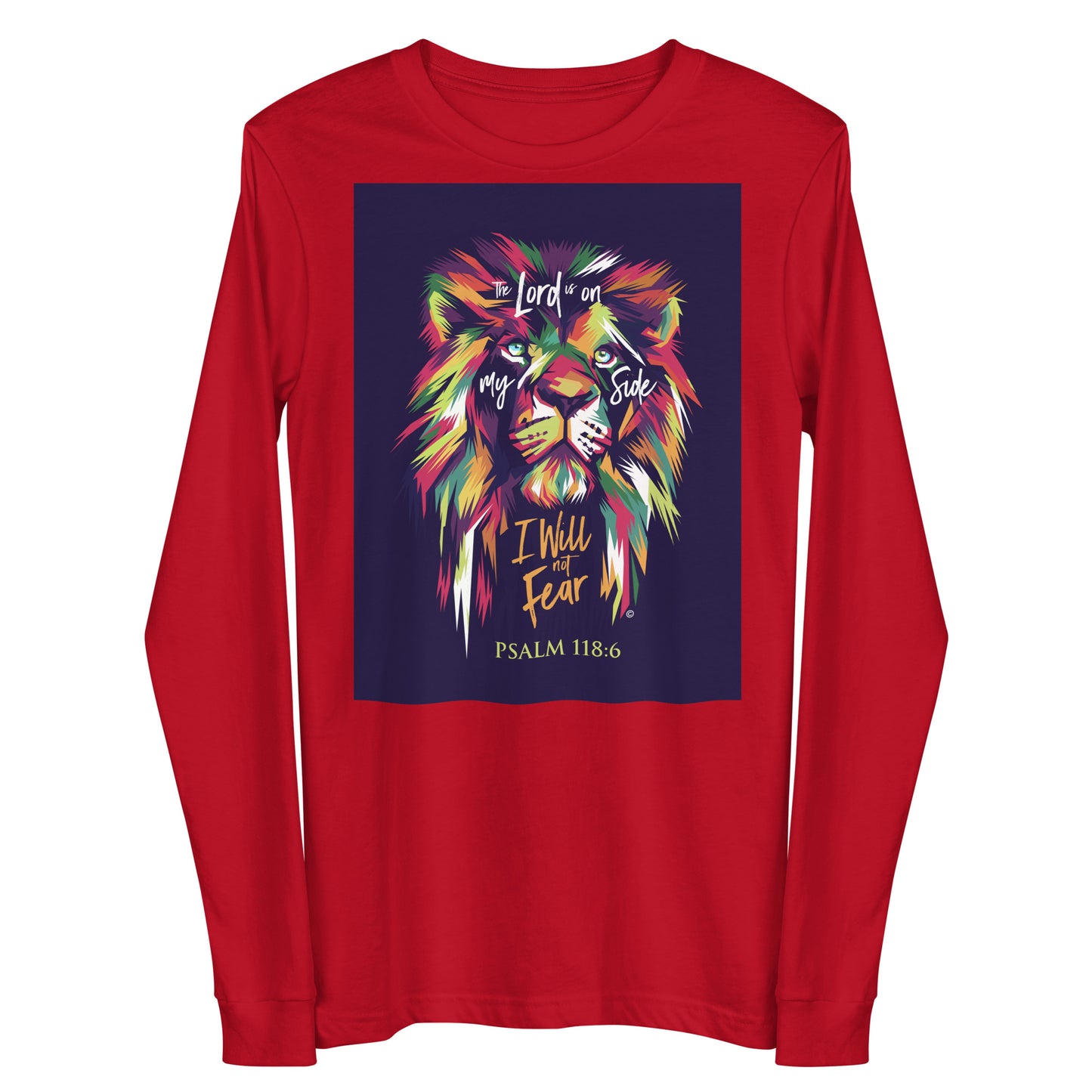 I Will Not Fear Women's Long Sleeve Tee