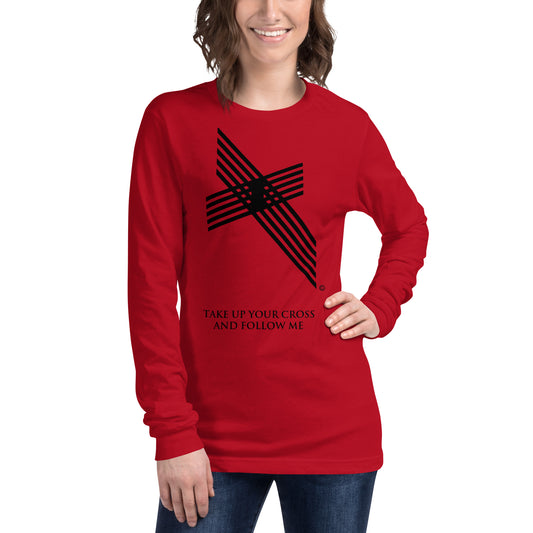 Take Up Your Cross Women's Long Sleeve Tee
