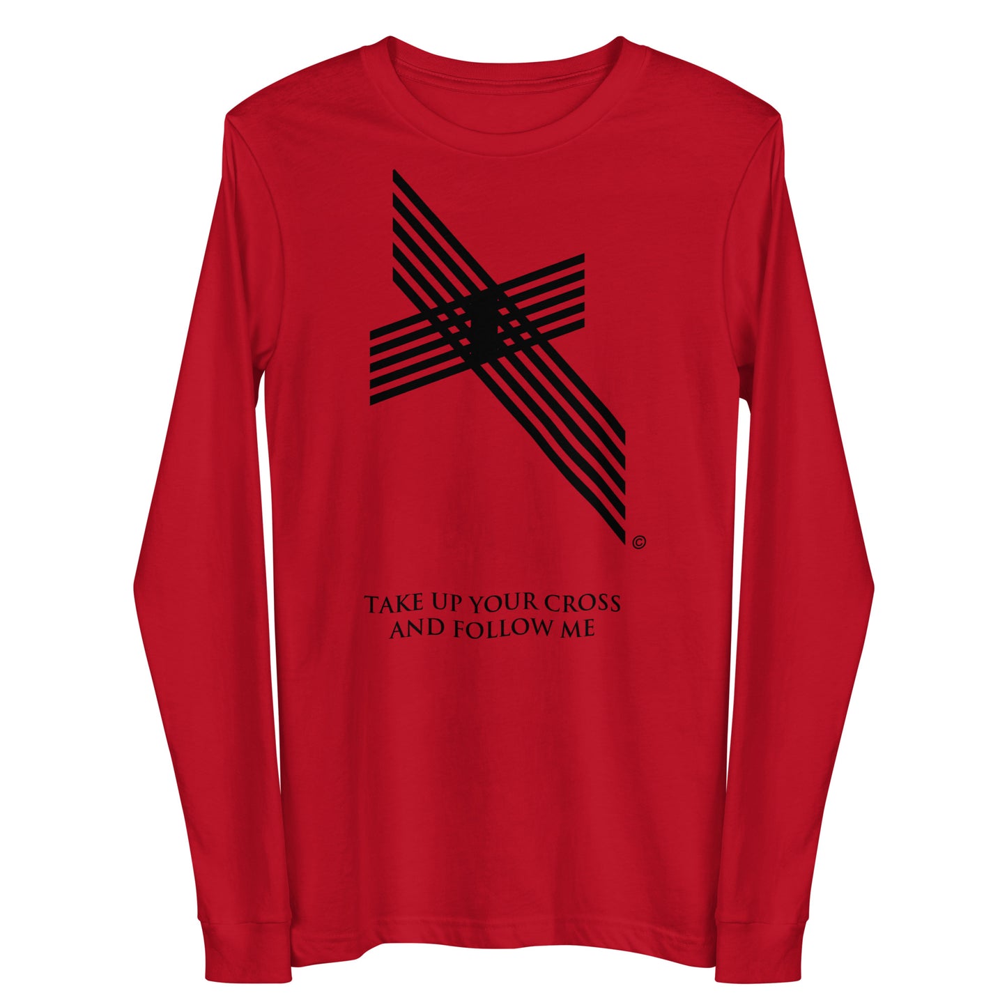 Take Up Your Cross Women's Long Sleeve Tee