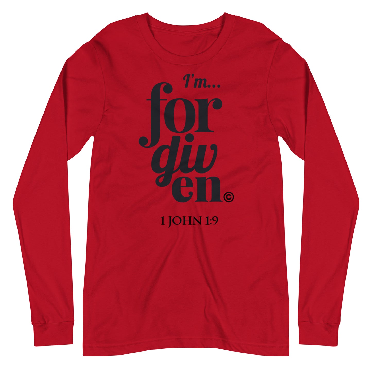 I'm Forgiven Women's Long Sleeve Tee