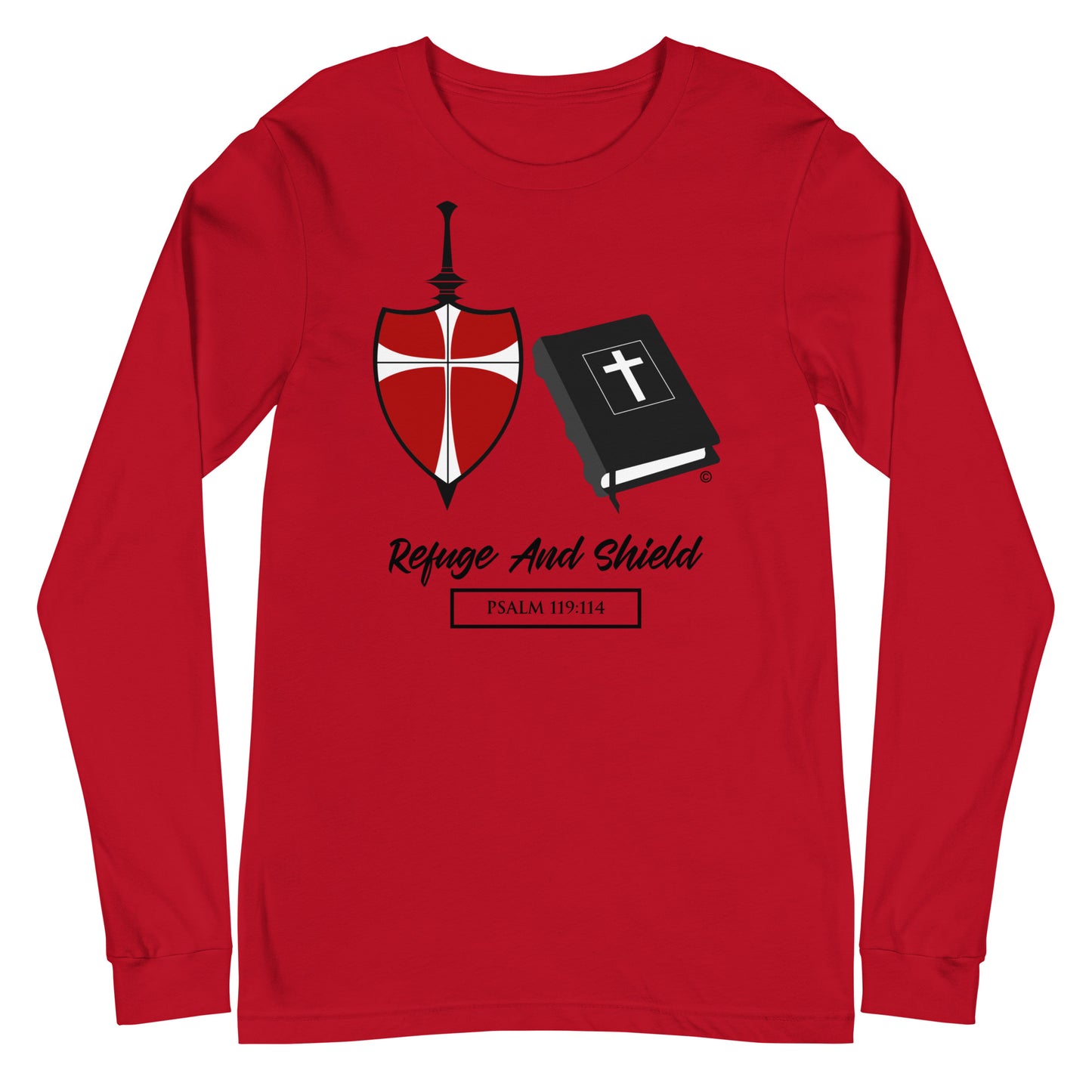 Refuge and Shield Women's Long Sleeve Tee