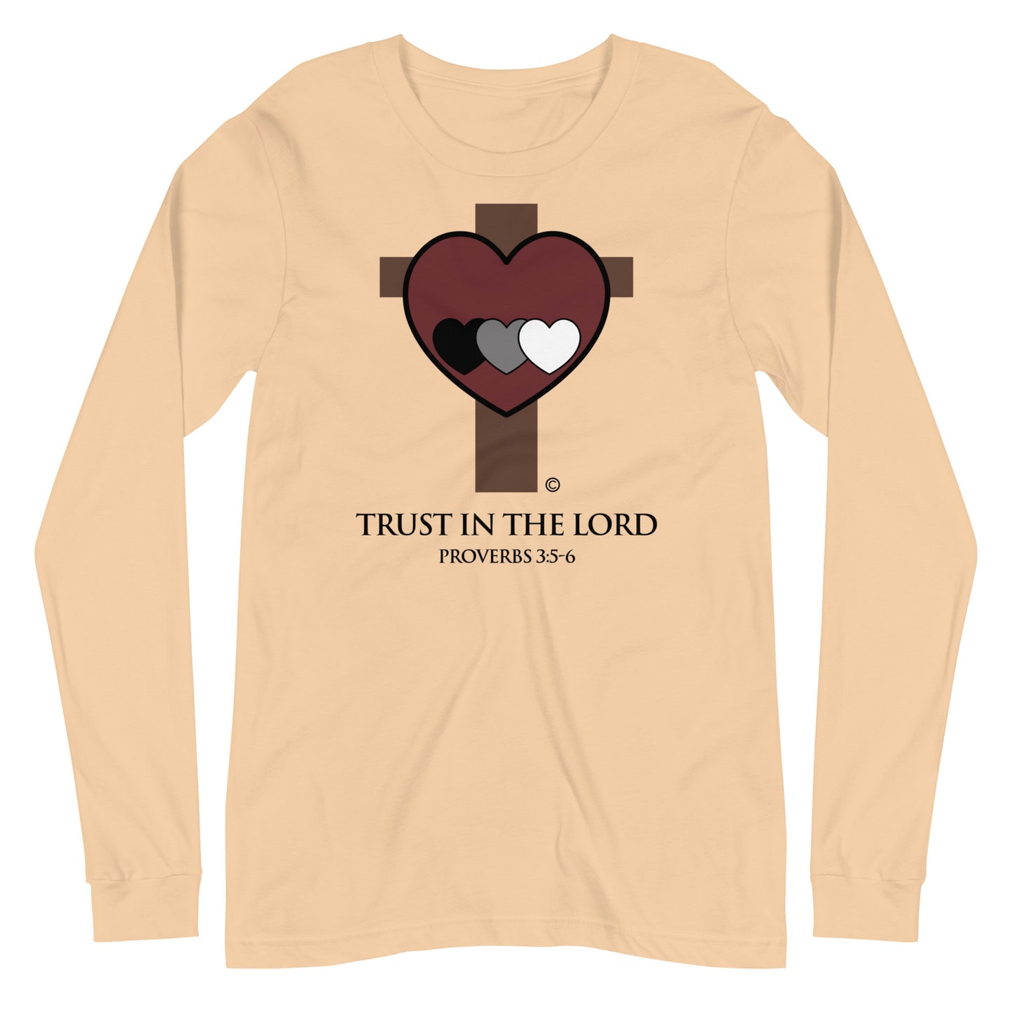 Trust in the Lord Women's Long Sleeve Tee