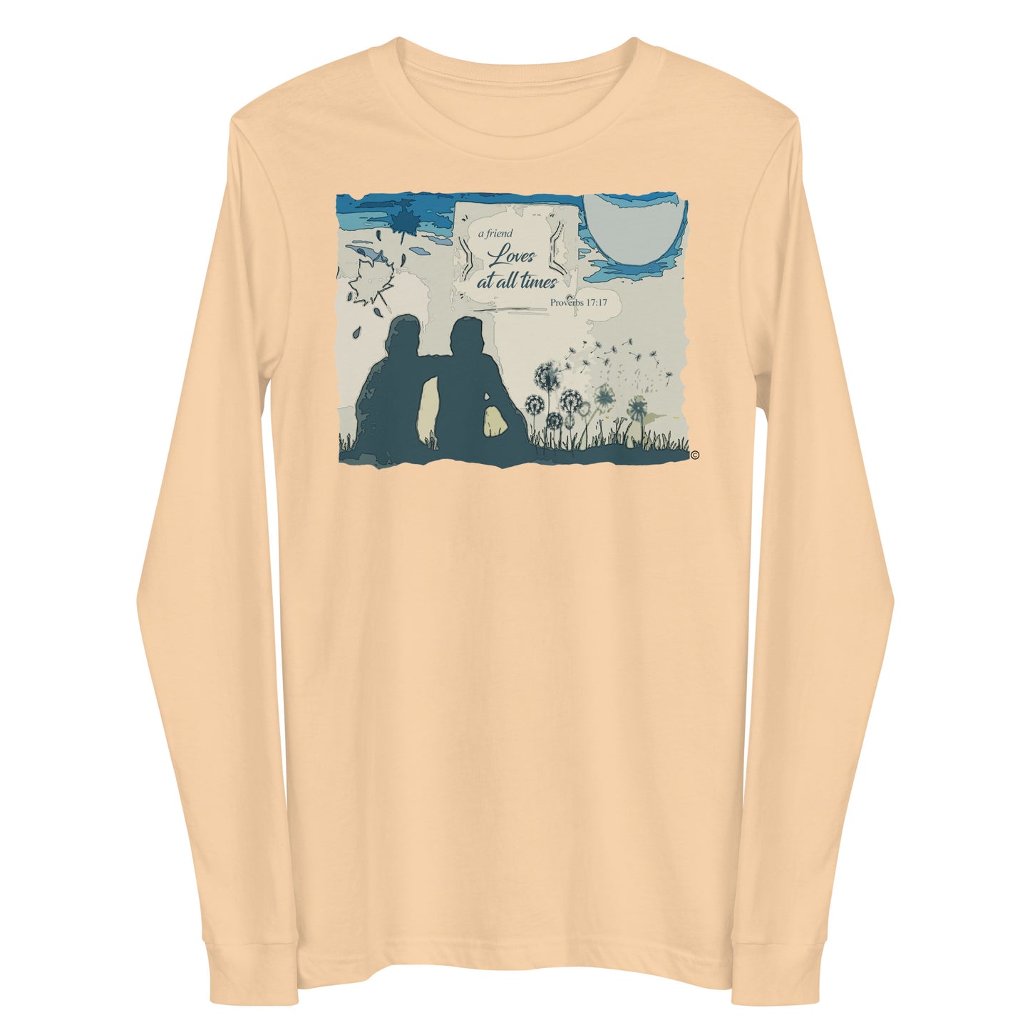 A Friend Loves At All Times Women's Long Sleeve Tee
