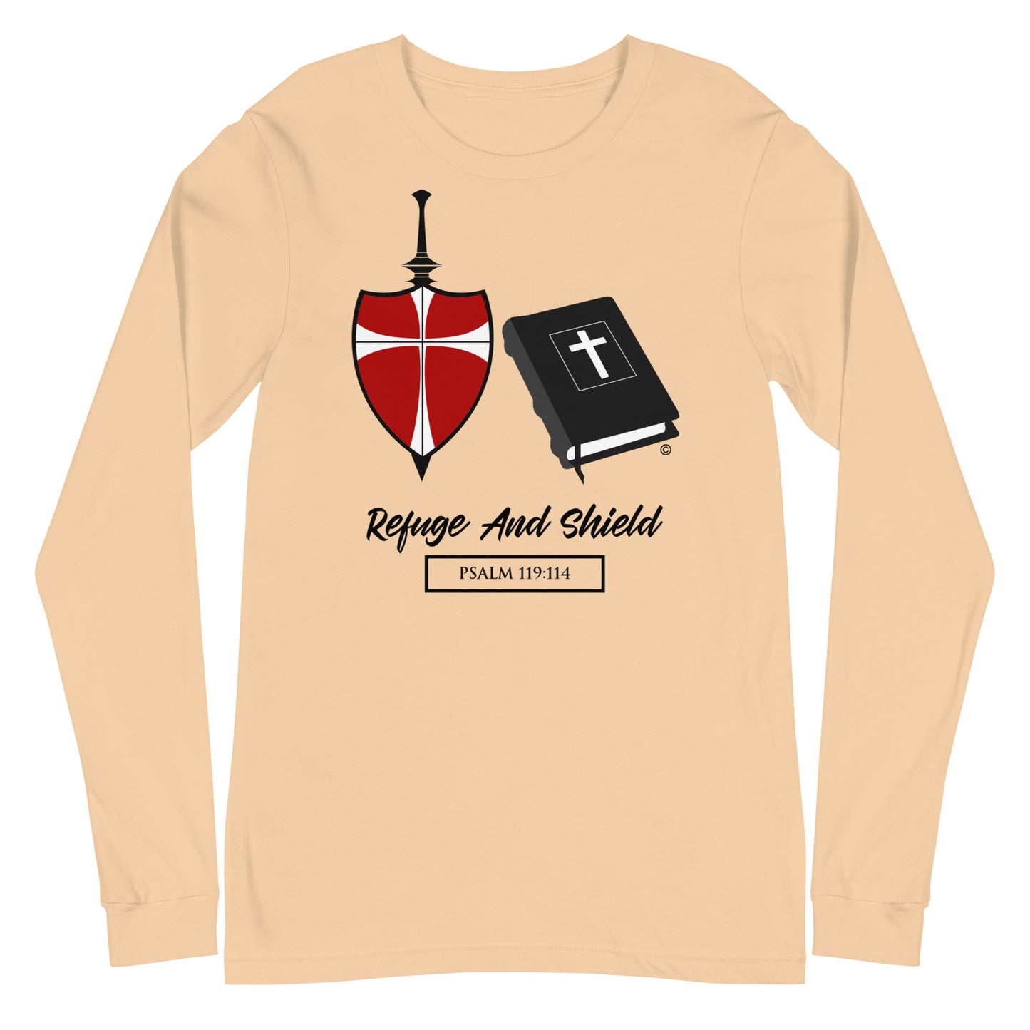 Refuge and Shield Women's Long Sleeve Tee