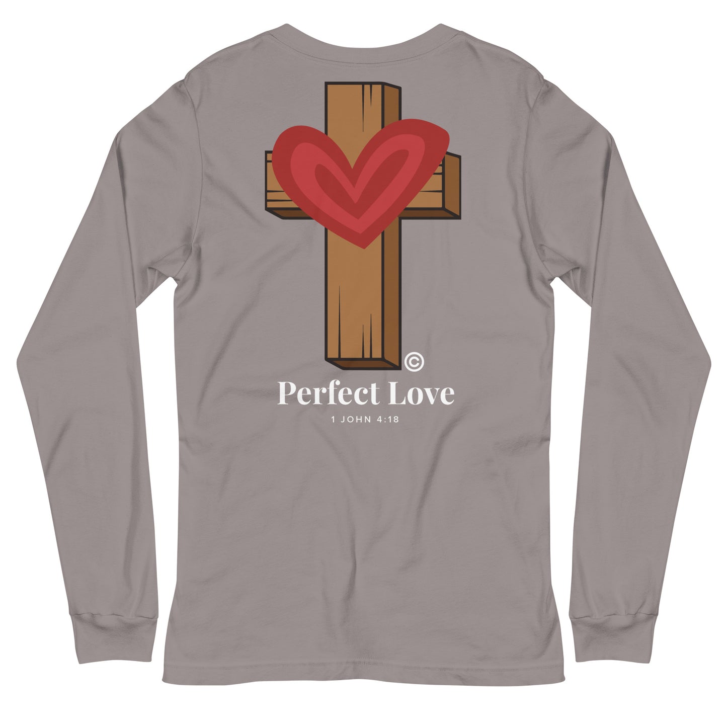 Perfect Love Dark-Colored Women's Long Sleeve Tee