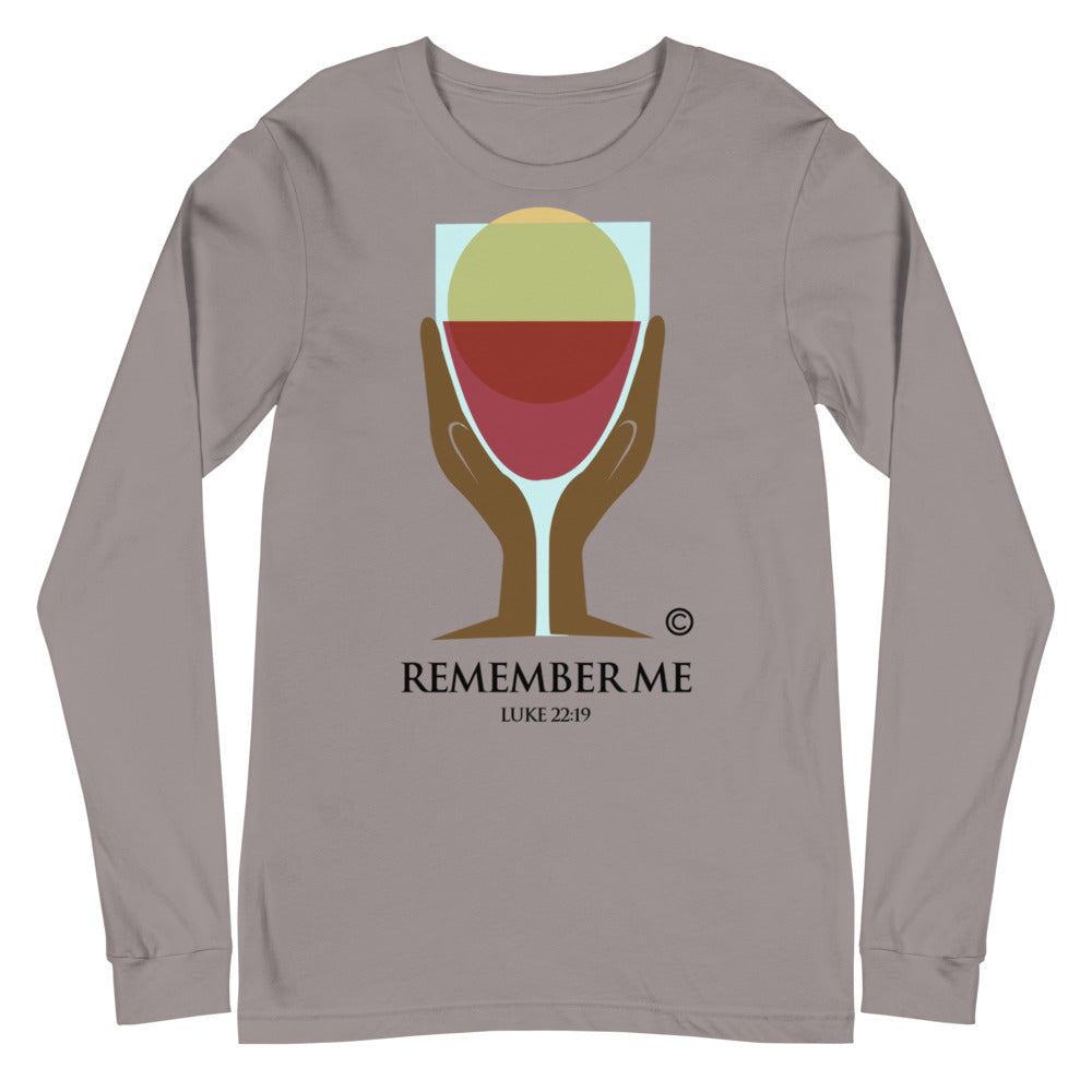 Remember Me Dark-Colored Women Long Sleeve Tee