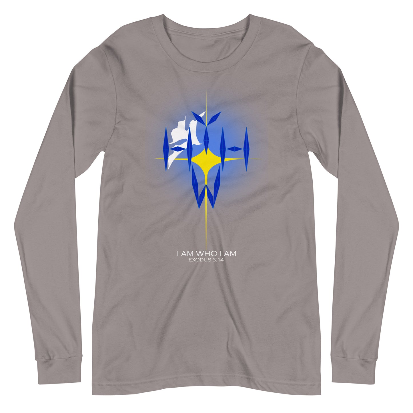I Am Who I Am Dark-Colored Women Long Sleeve Tee