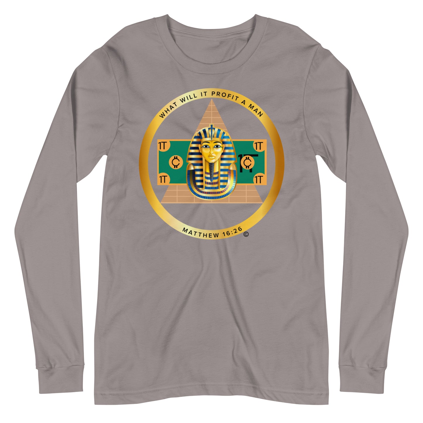 Matthew 16:26 Women's Long Sleeve Tee