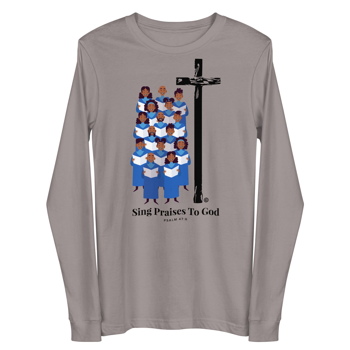 Sing Praises to God Women's Long Sleeve Tee