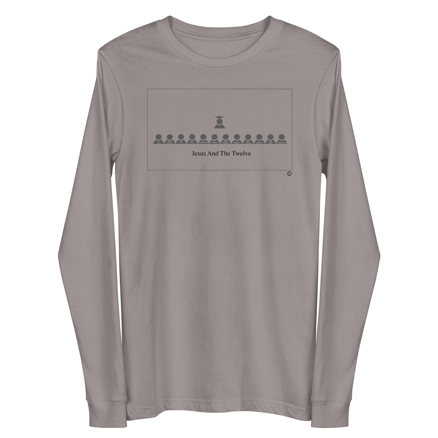 Jesus and the Twelve Women's Long Sleeve Tee