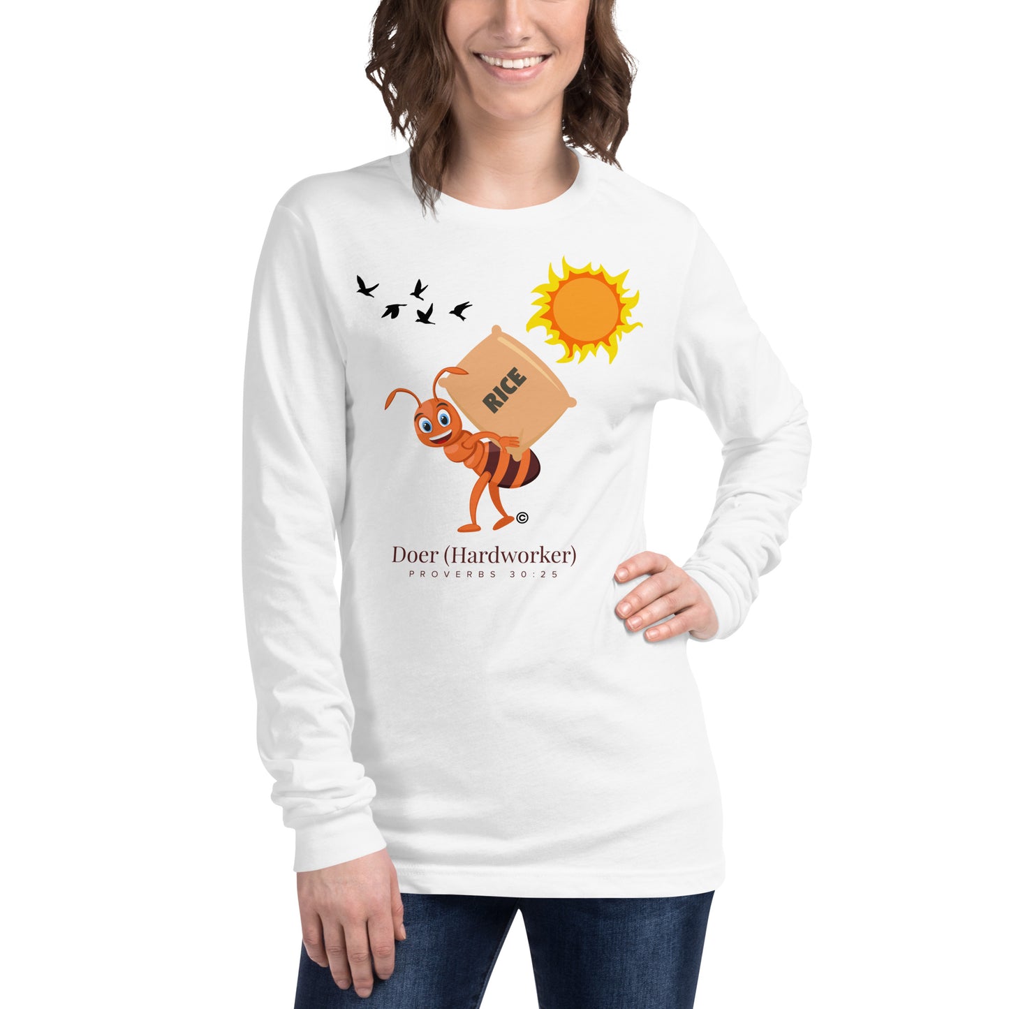 Doer - Hardworker Women's Long Sleeve Tee