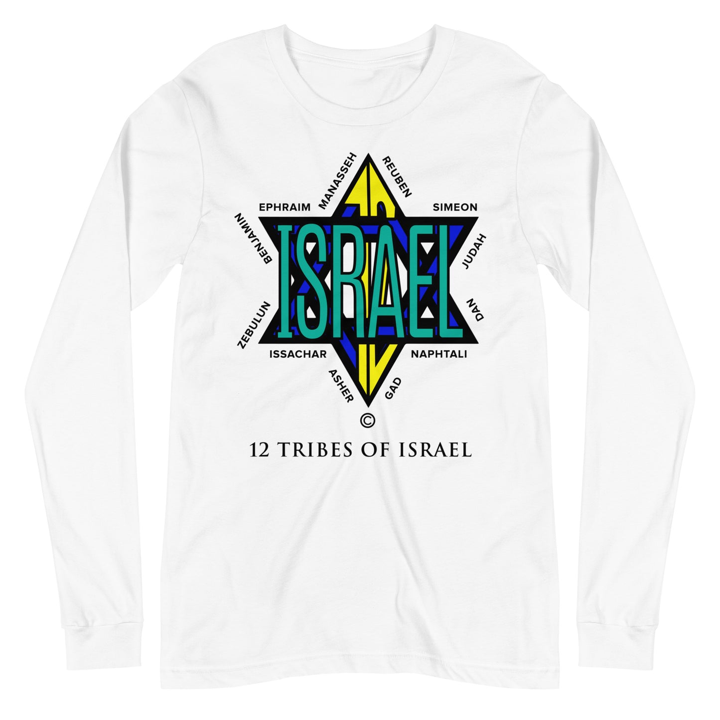12 Tribes of Israel Women's Long Sleeve Tee