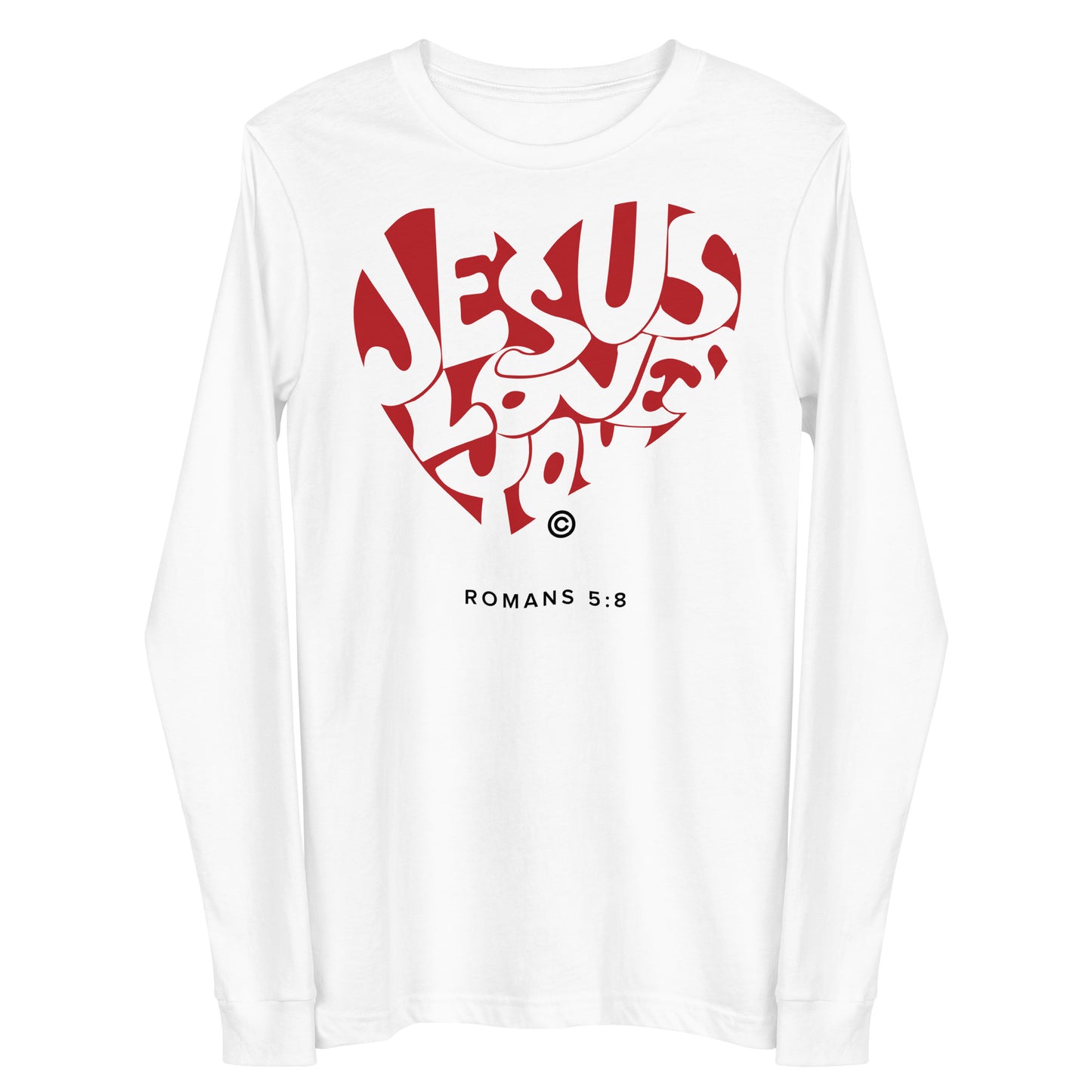 Jesus Loves You Women's Long Sleeve Tee