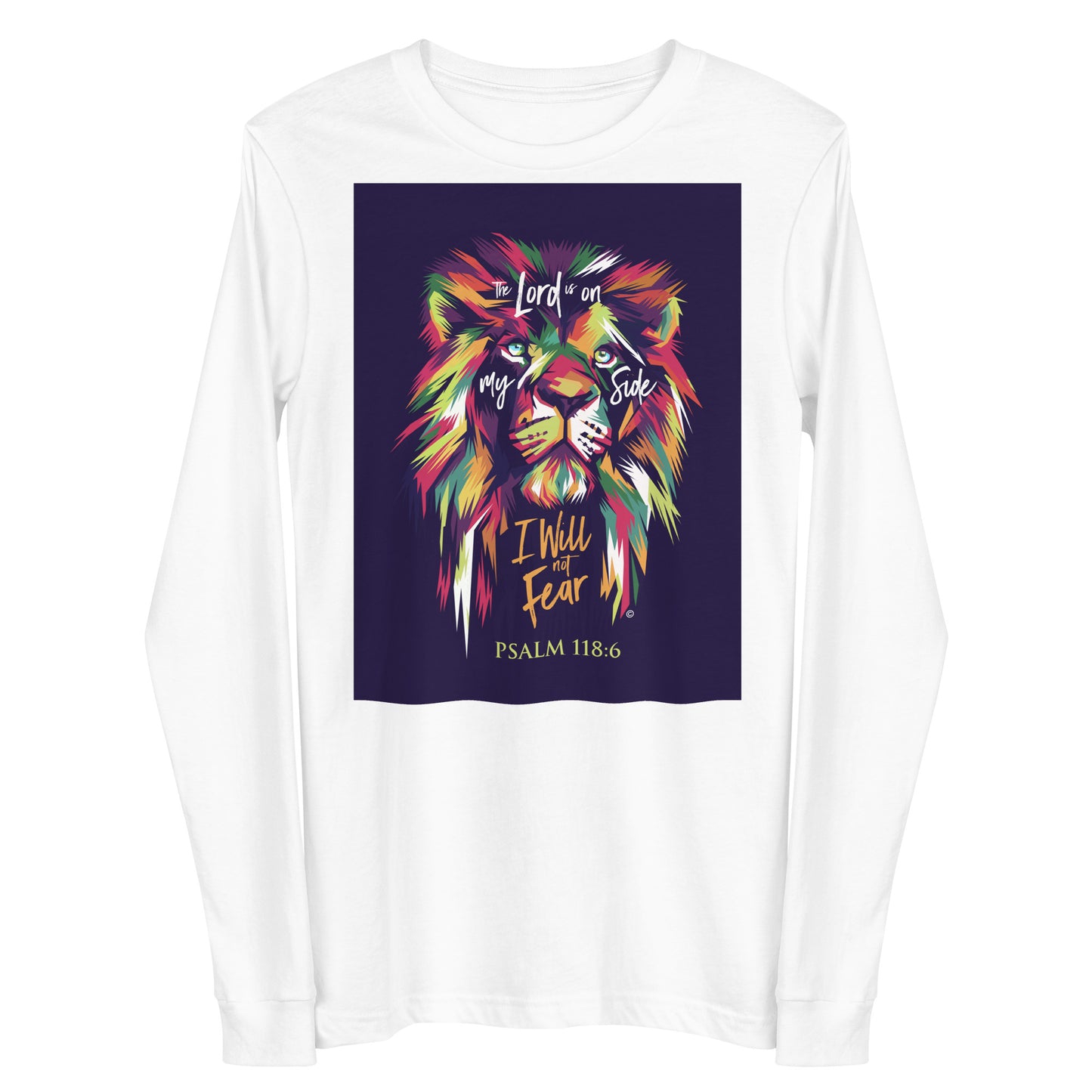 I Will Not Fear Women's Long Sleeve Tee