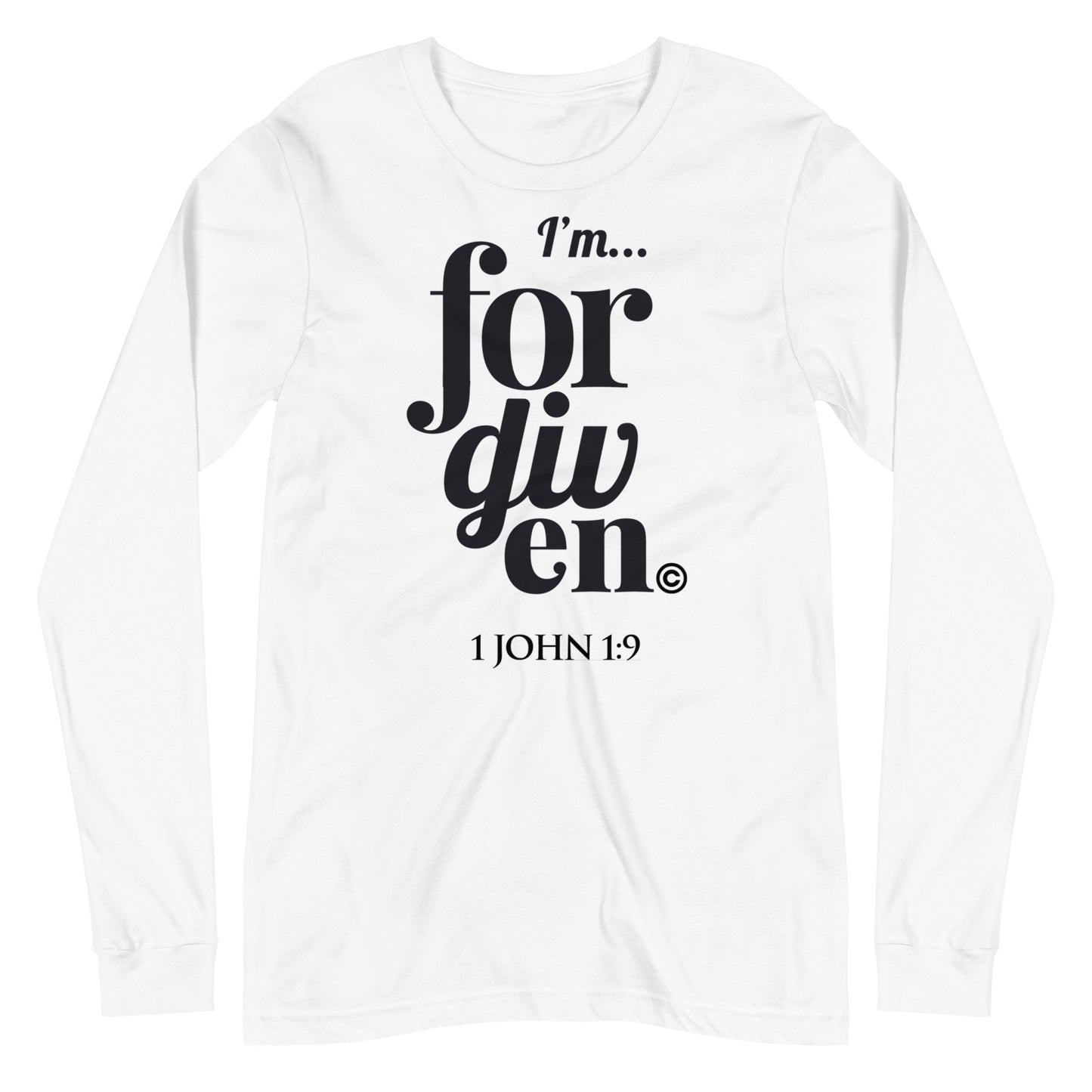 I'm Forgiven Women's Long Sleeve Tee