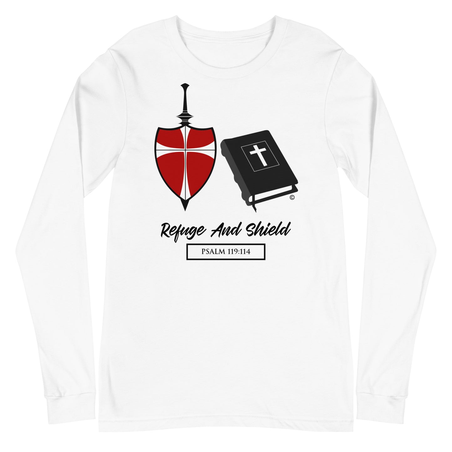 Refuge and Shield Women's Long Sleeve Tee