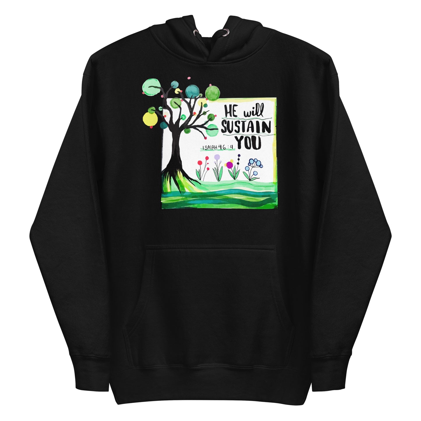 He Will Sustain You Men's Hoodie
