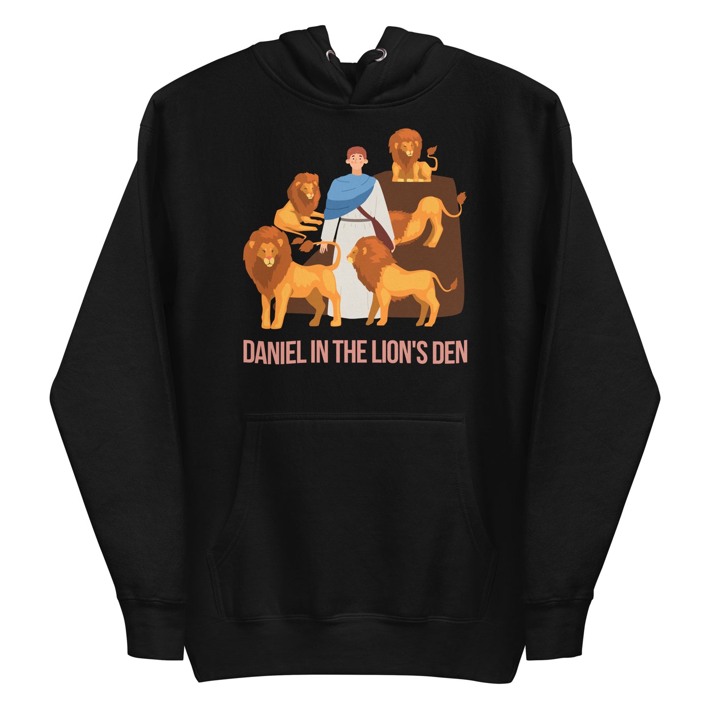 Daniel in the Lion's Den Men's Hoodie
