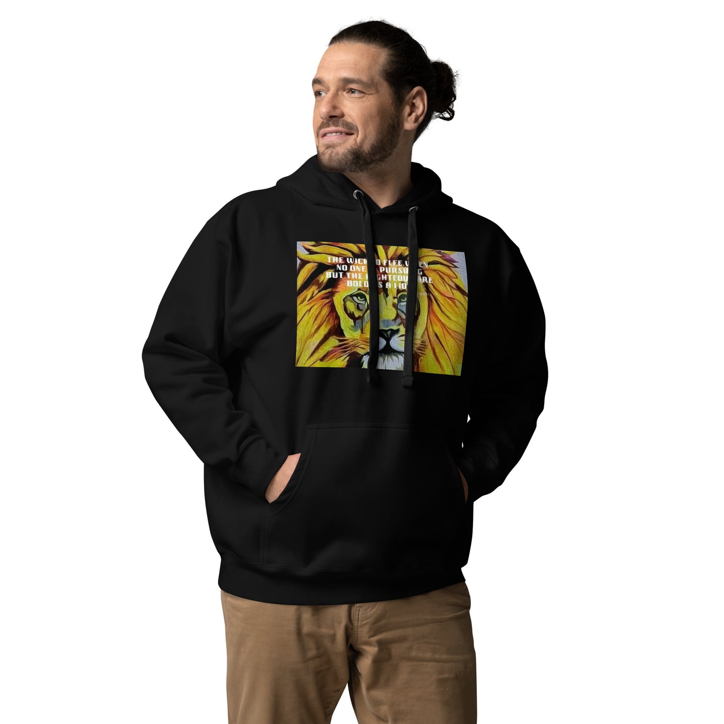 Bold as a Lion Men's Hoodie
