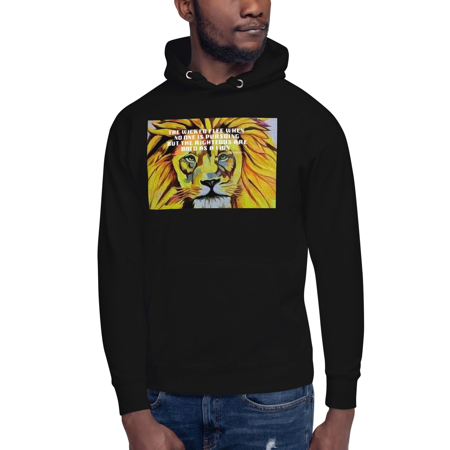 Bold as a Lion Men's Hoodie