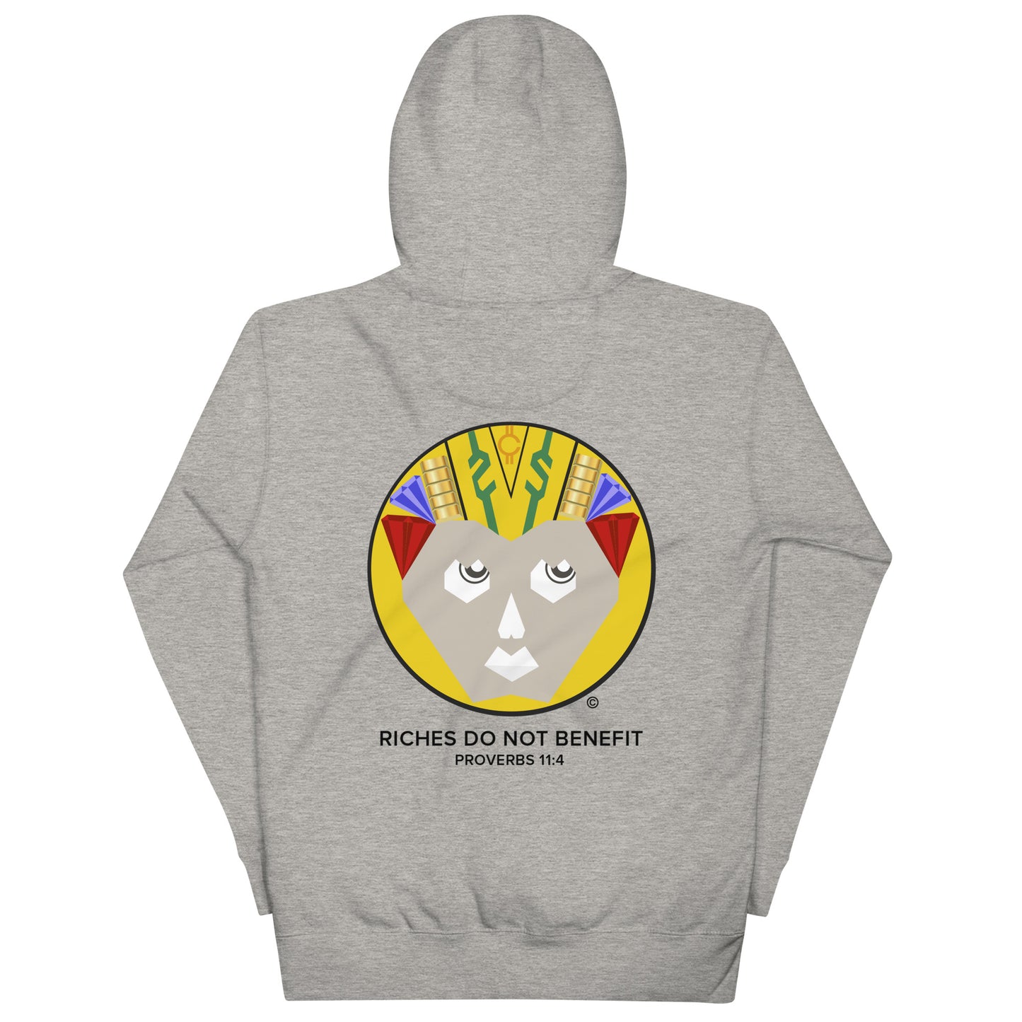 Riches Do Not Benefit Men's Hoodie