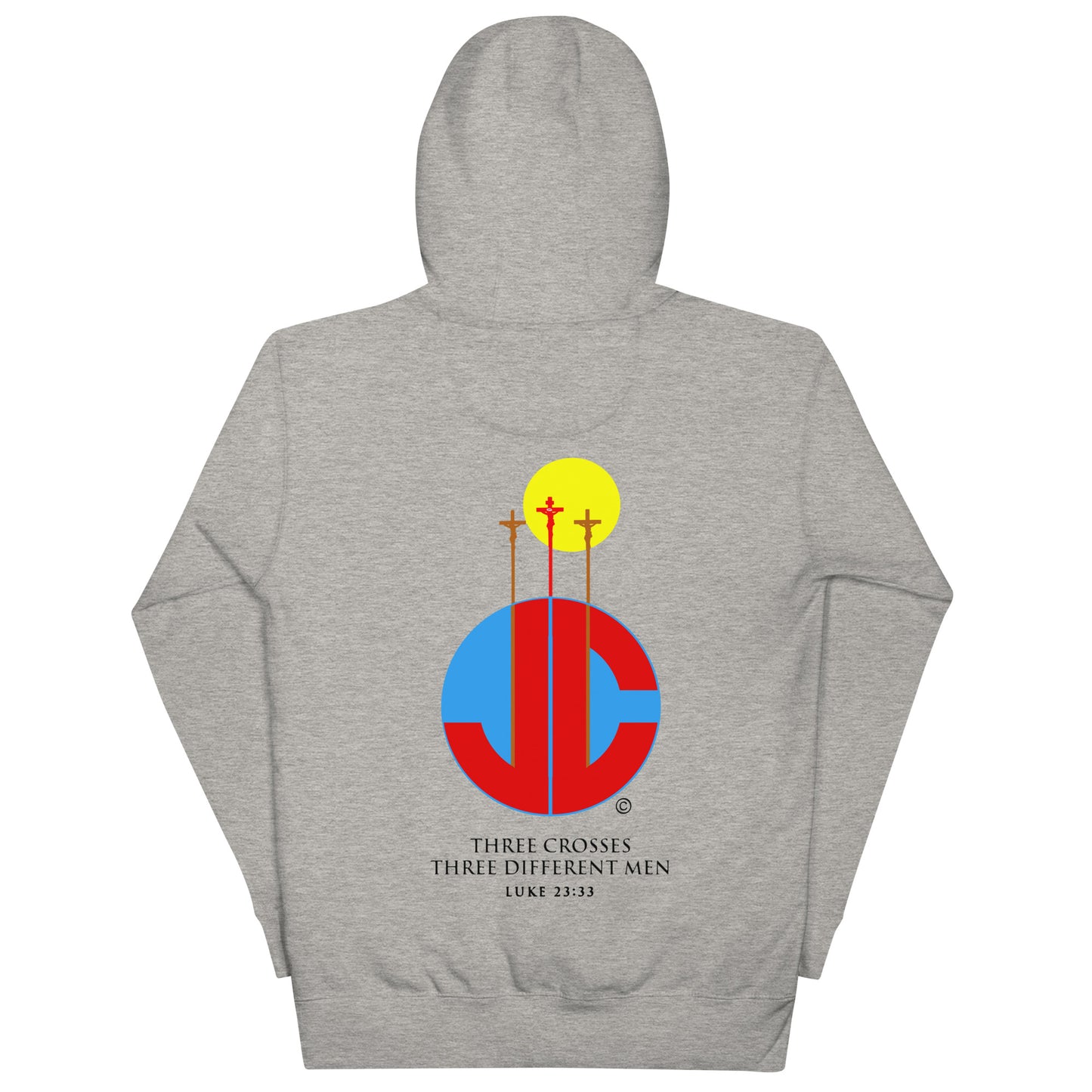 Three Crosses Men's Hoodie