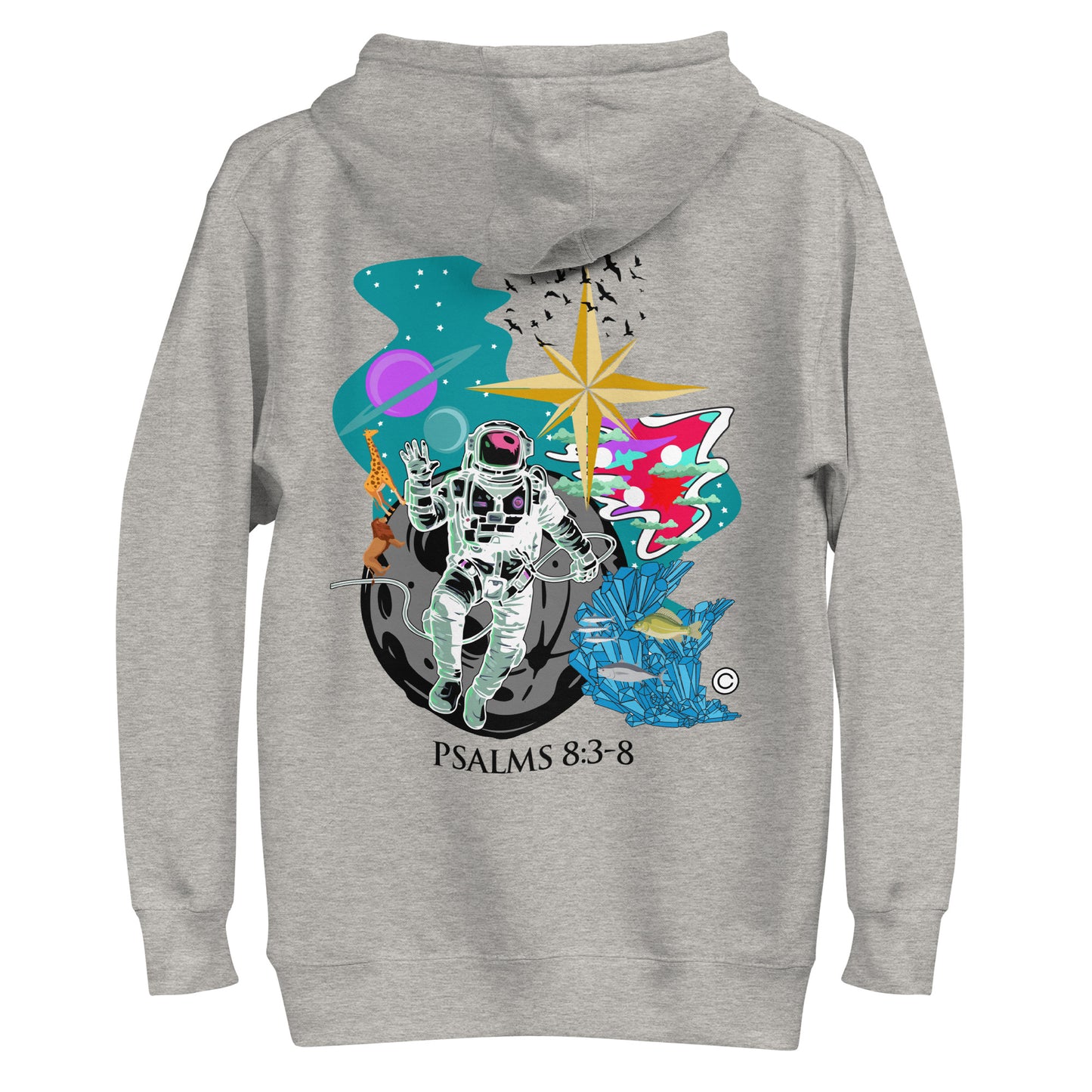 Psalm 8:3-8 Men's Hoodie