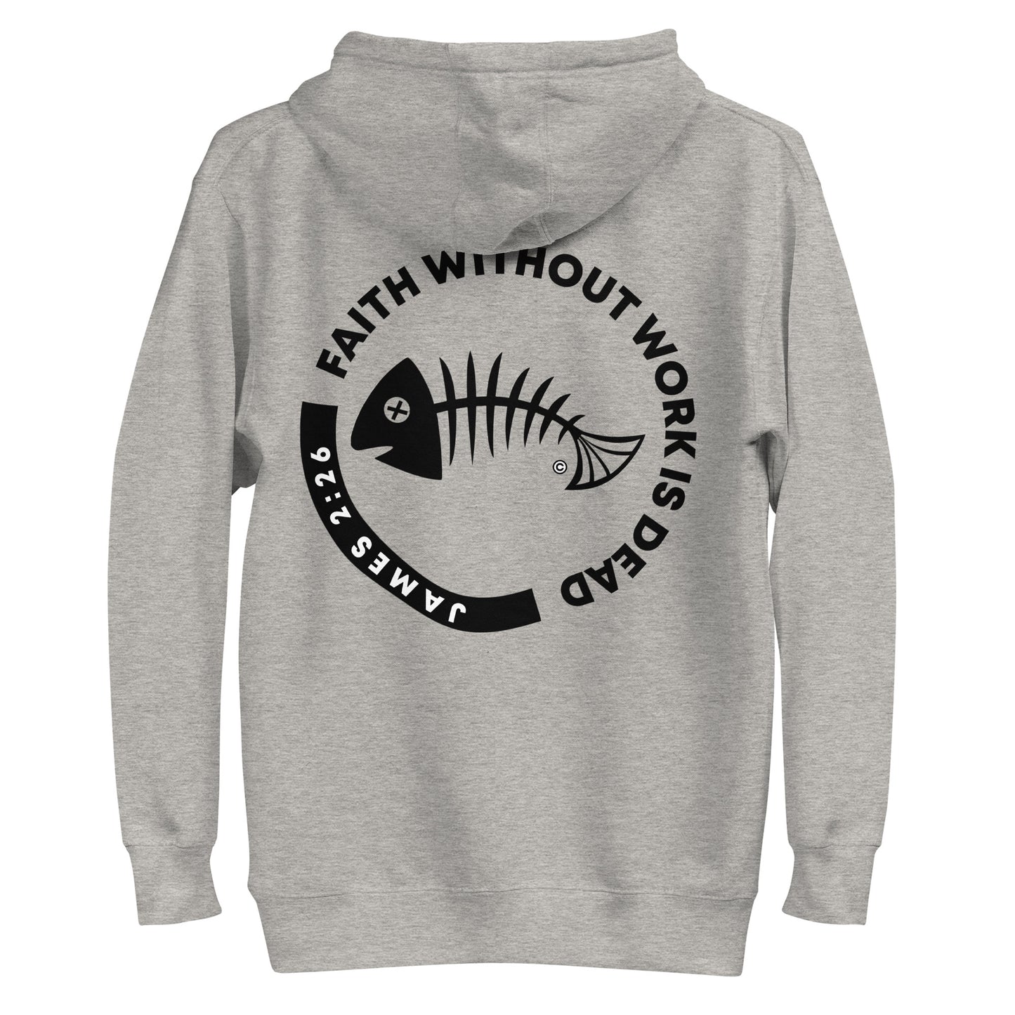 Faith Without Work Men's Hoodie