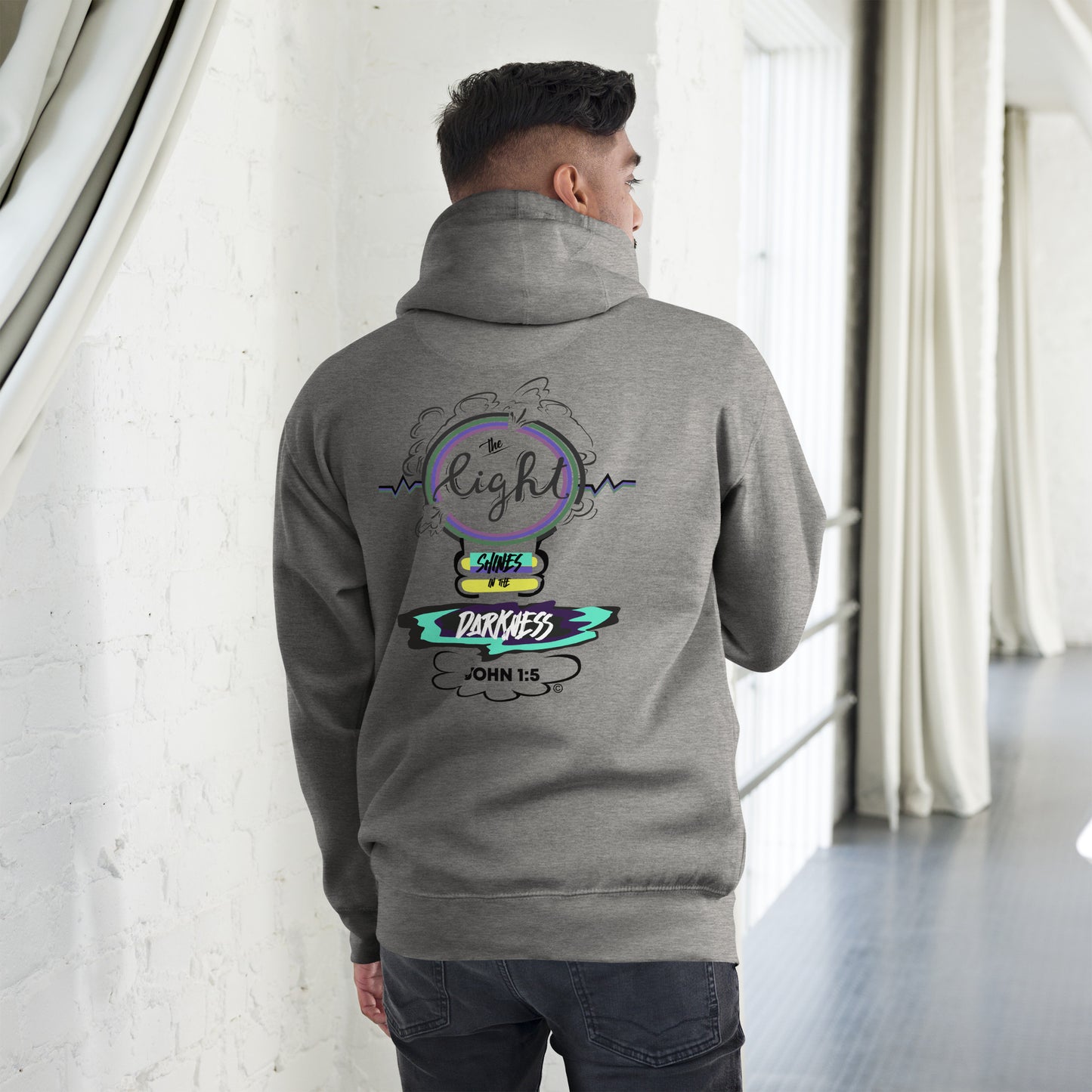 Light in the Darkness Men's Hoodie