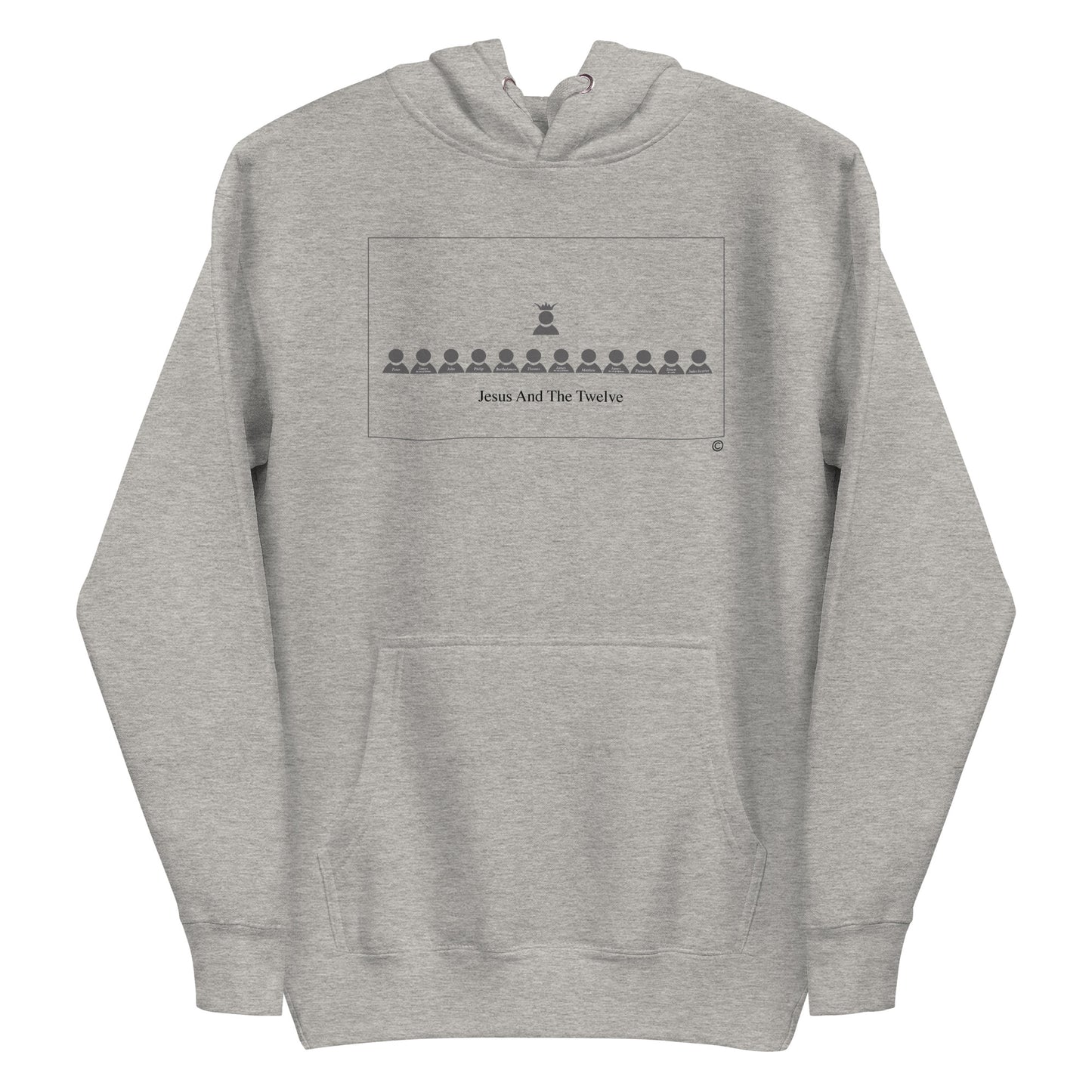 Jesus and the Twelve Men's Hoodie
