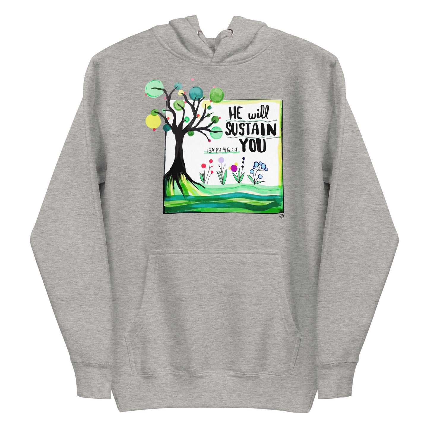 He Will Sustain You Men's Hoodie