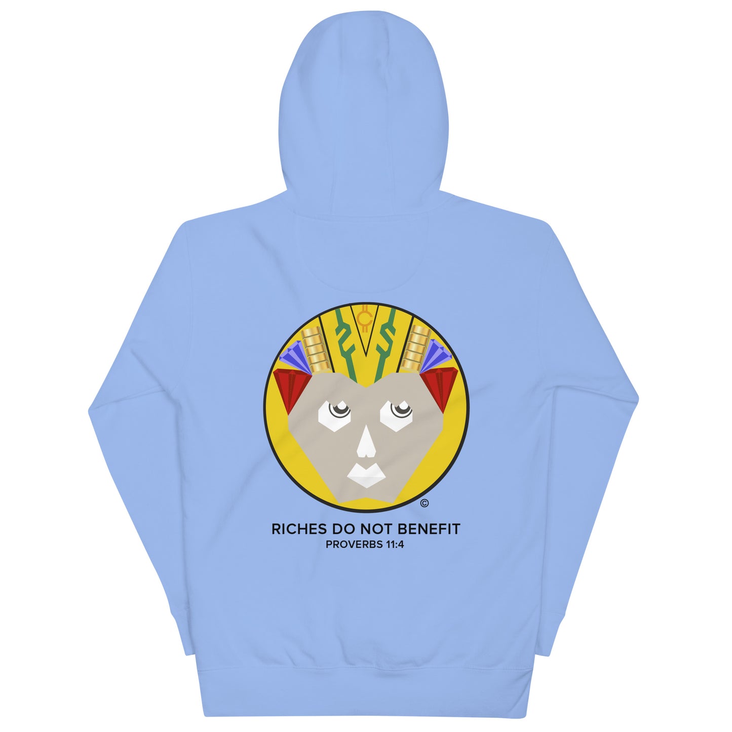 Riches Do Not Benefit Men's Hoodie