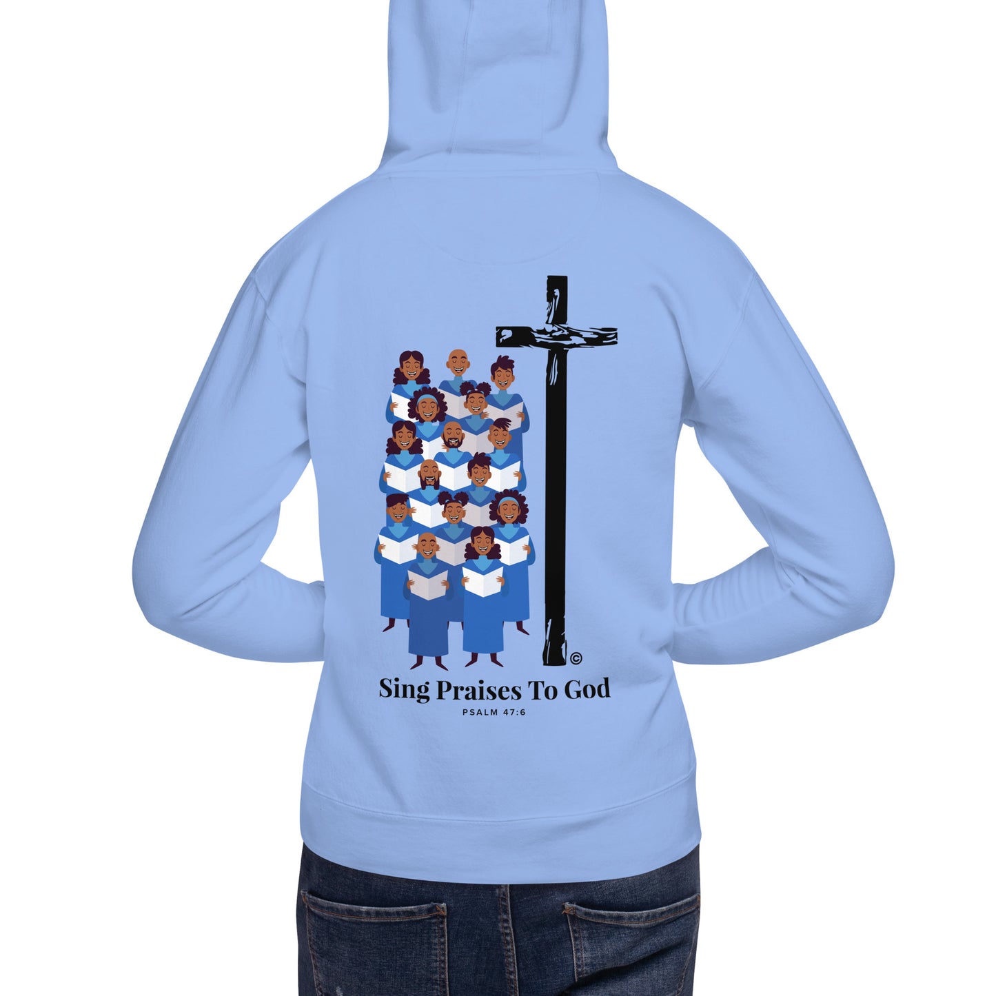 Sing Praises to God Men's Hoodie