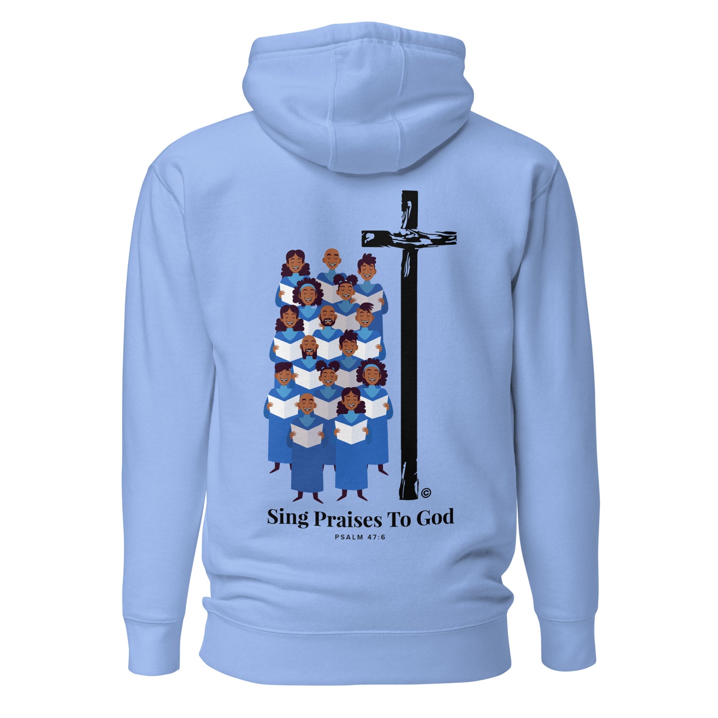 Sing Praises to God Men's Hoodie