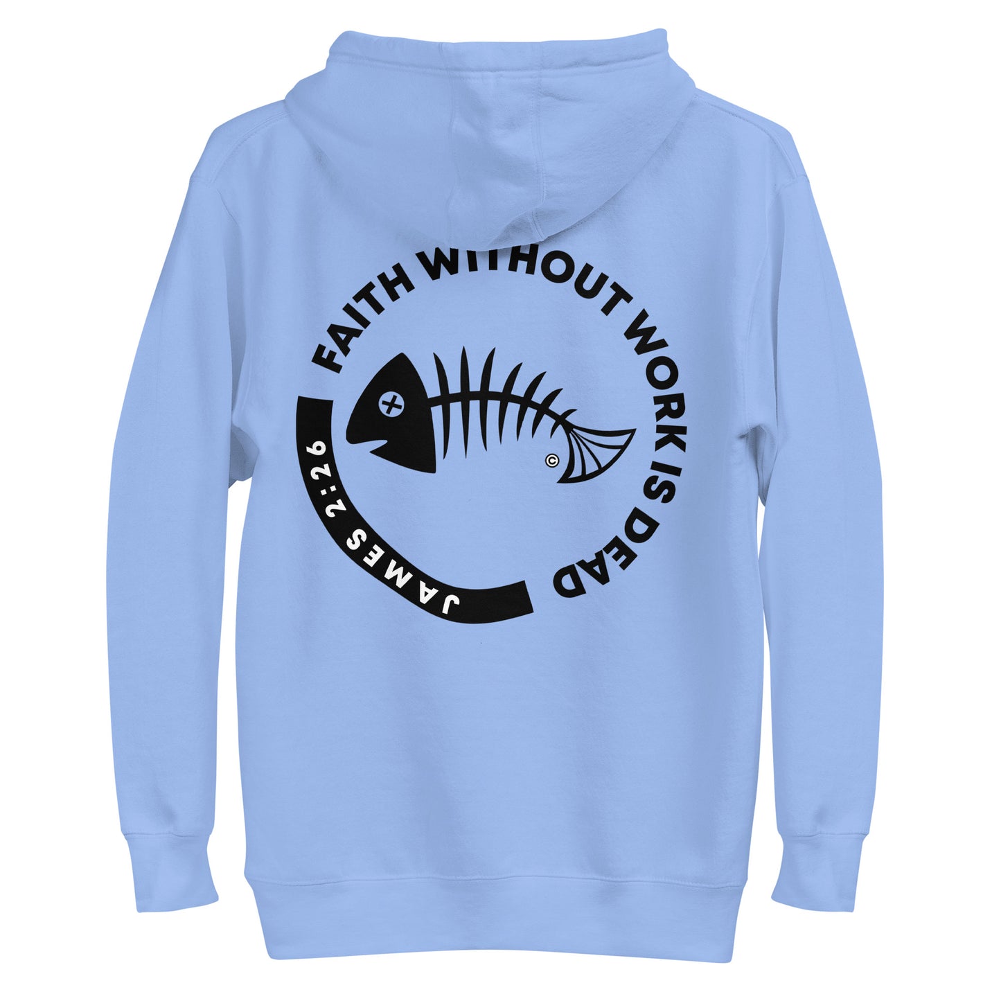 Faith Without Work Men's Hoodie