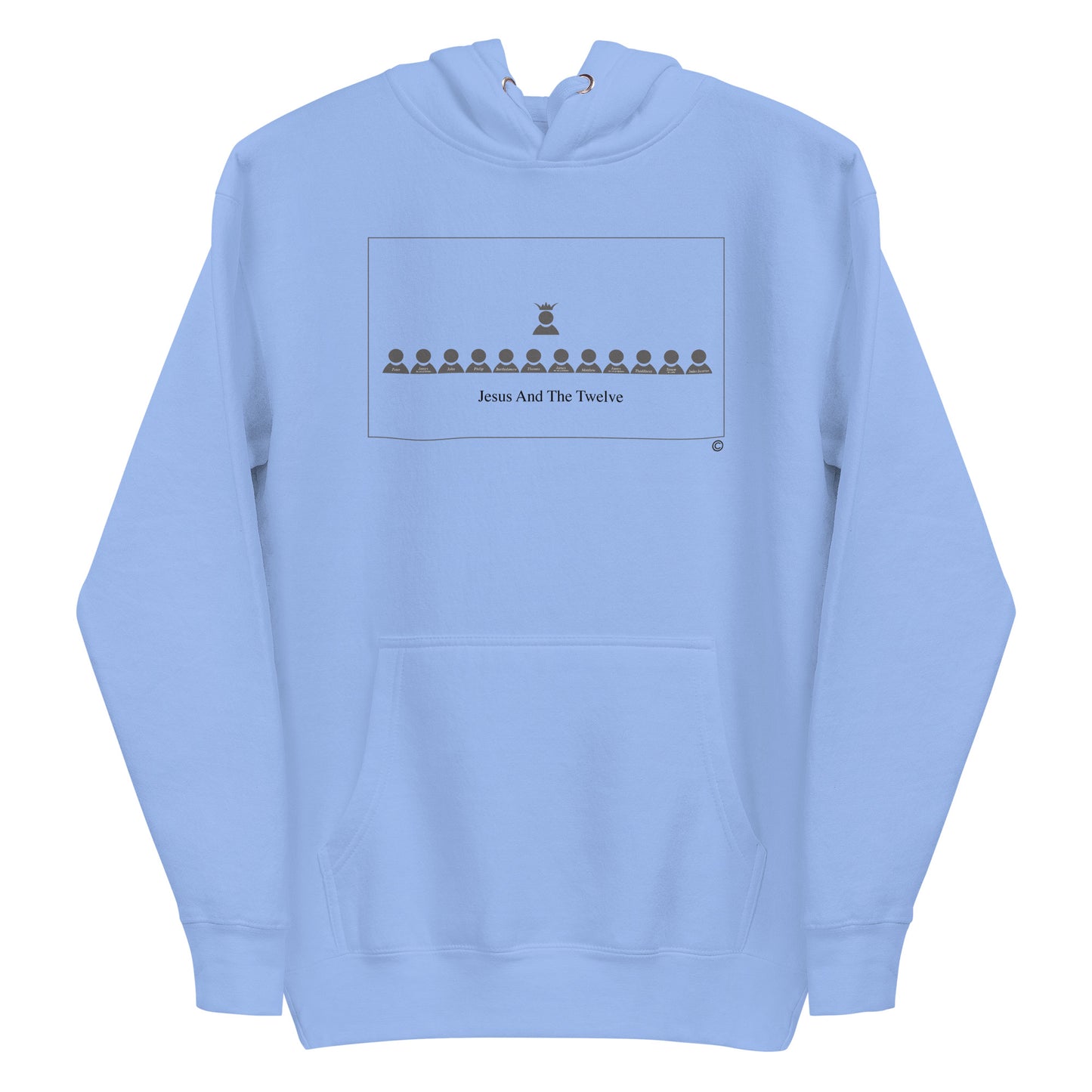 Jesus and the Twelve Men's Hoodie
